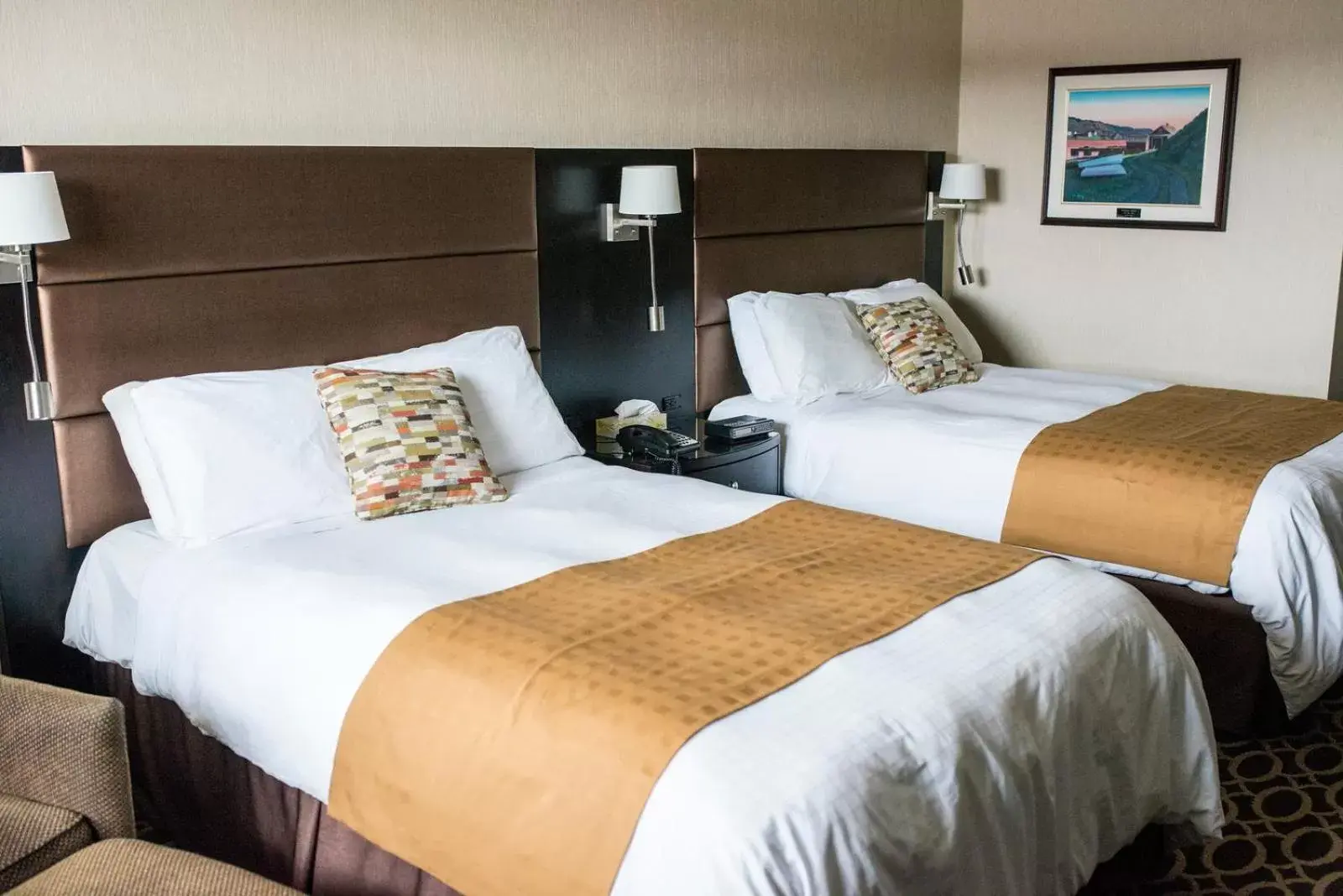 Standard Double Room with Two Double Beds in Clarenville Inn Standard Double Room with Two Double Beds in Clarenville Inn