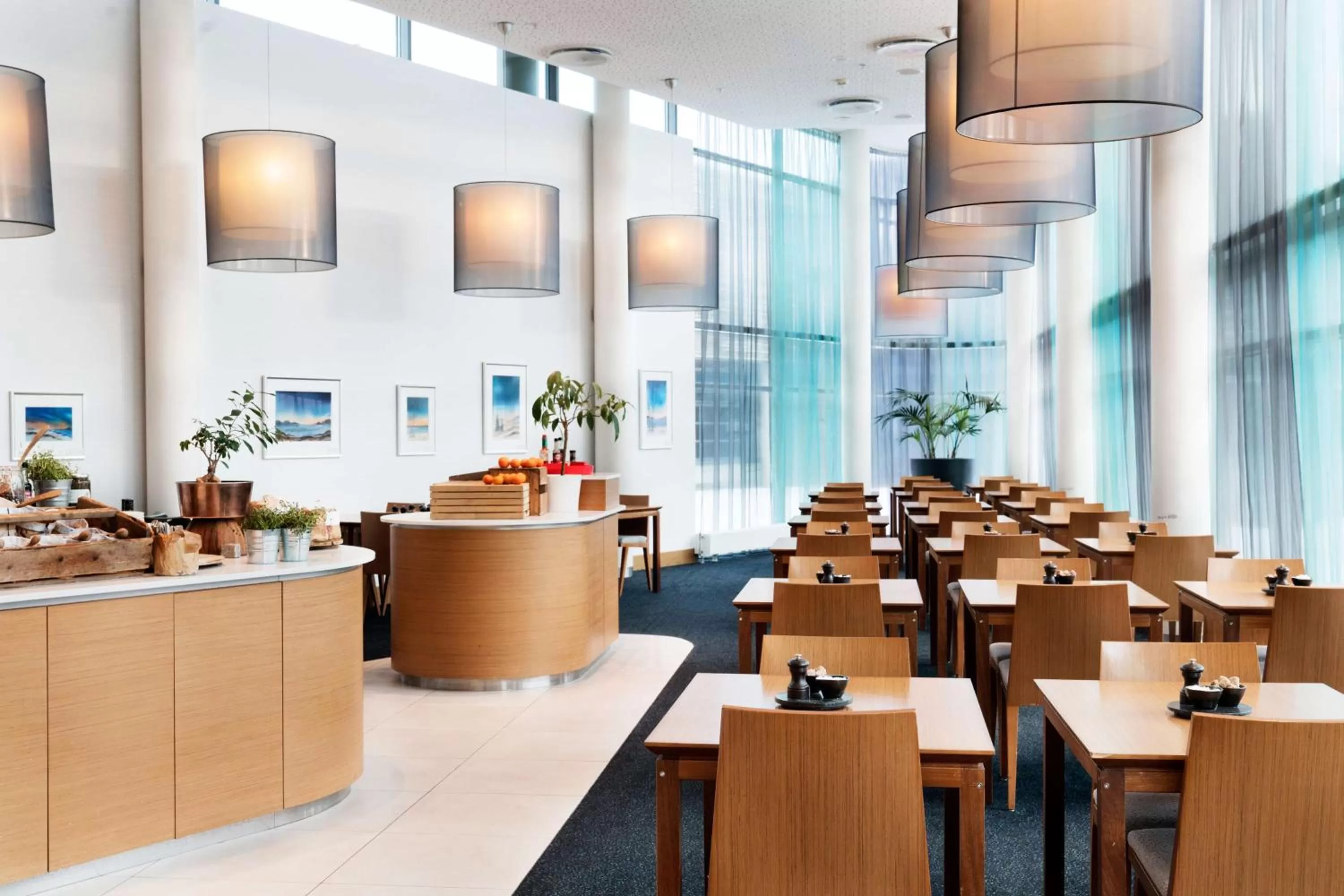 Restaurant/places to eat in Radisson Blu Hotel, Trondheim Airport