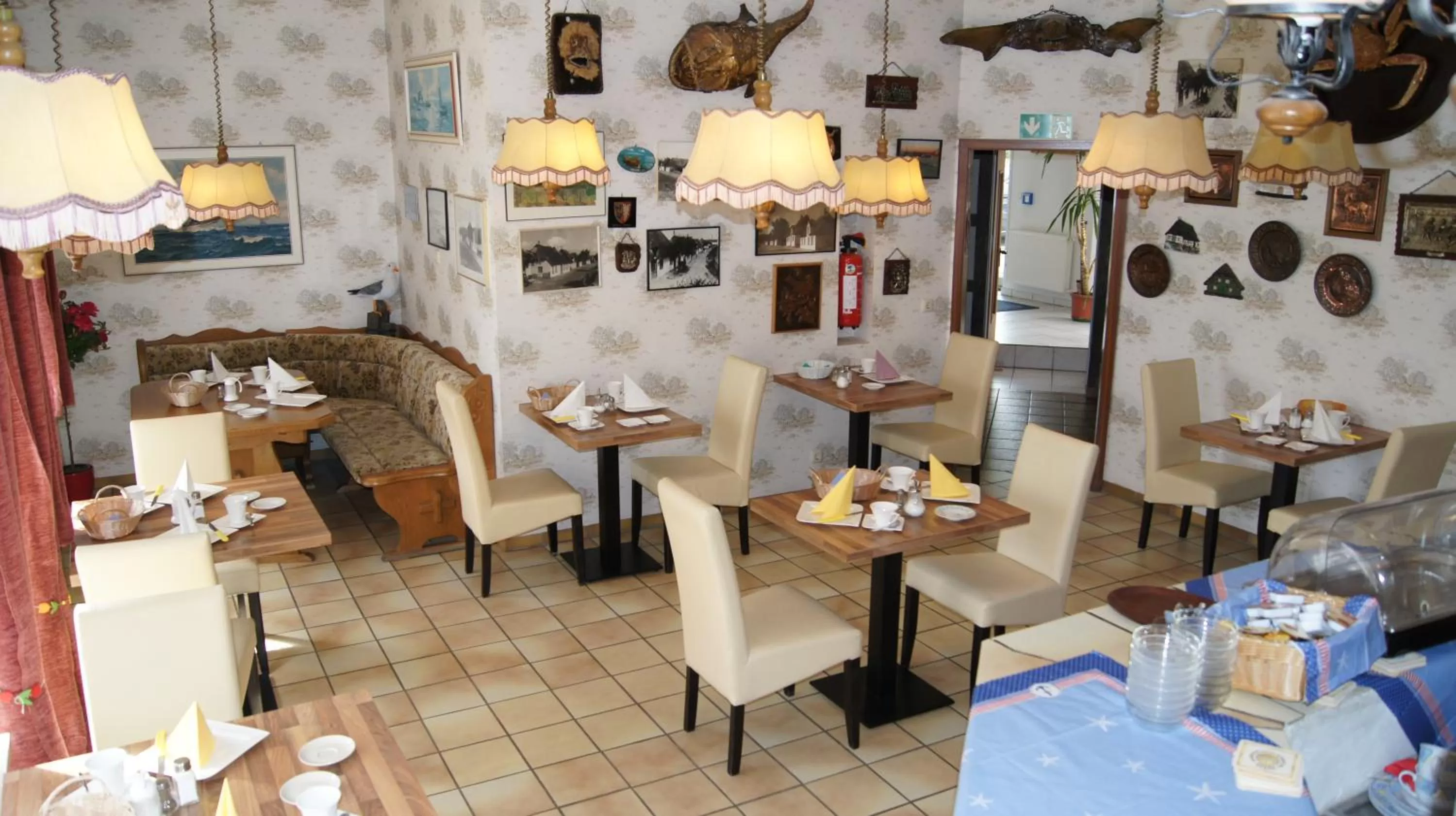 Restaurant/places to eat in Hotel Dorfkrug Büsum