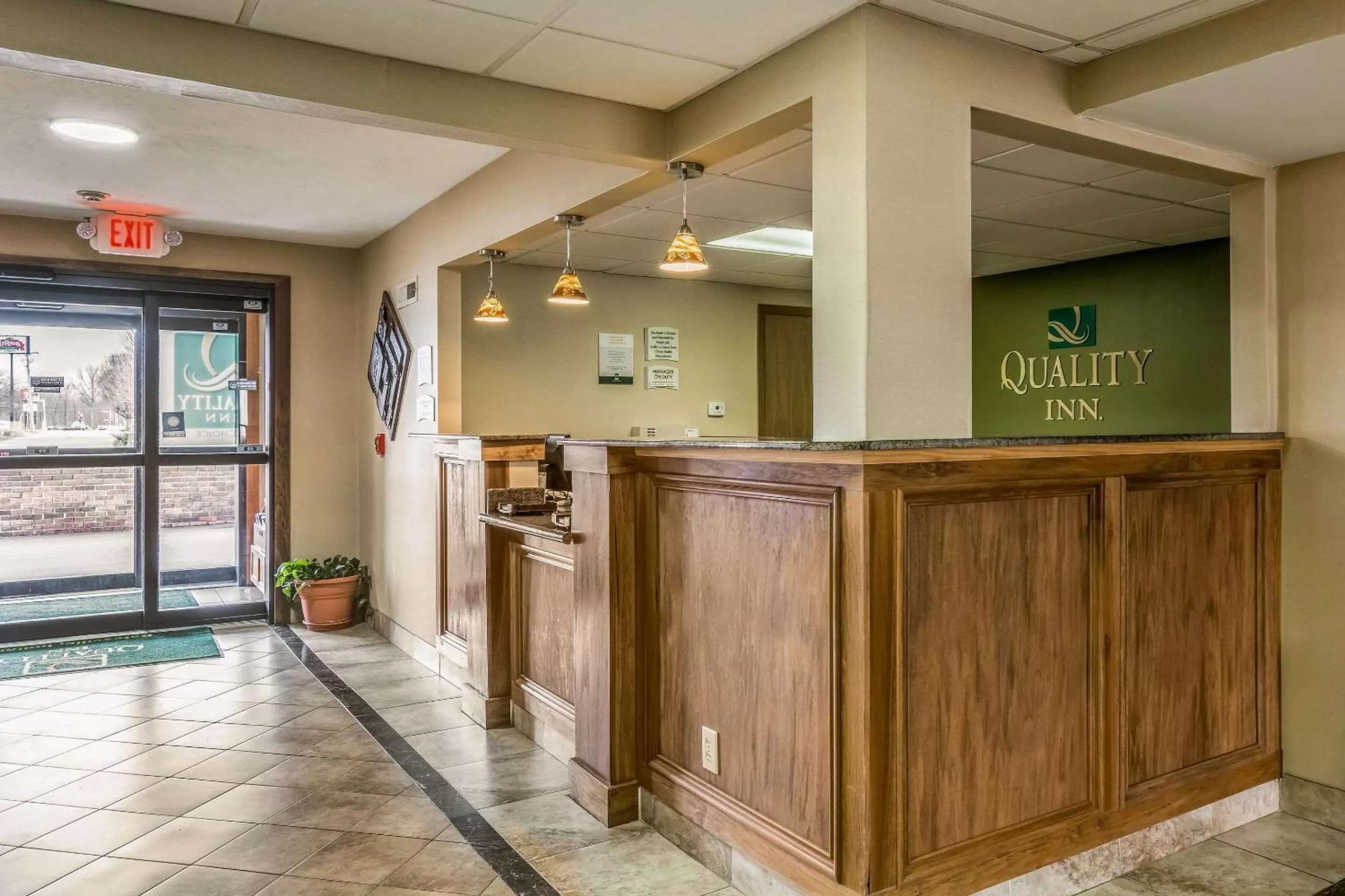 Lobby or reception in Quality Inn I-74 Batesville
