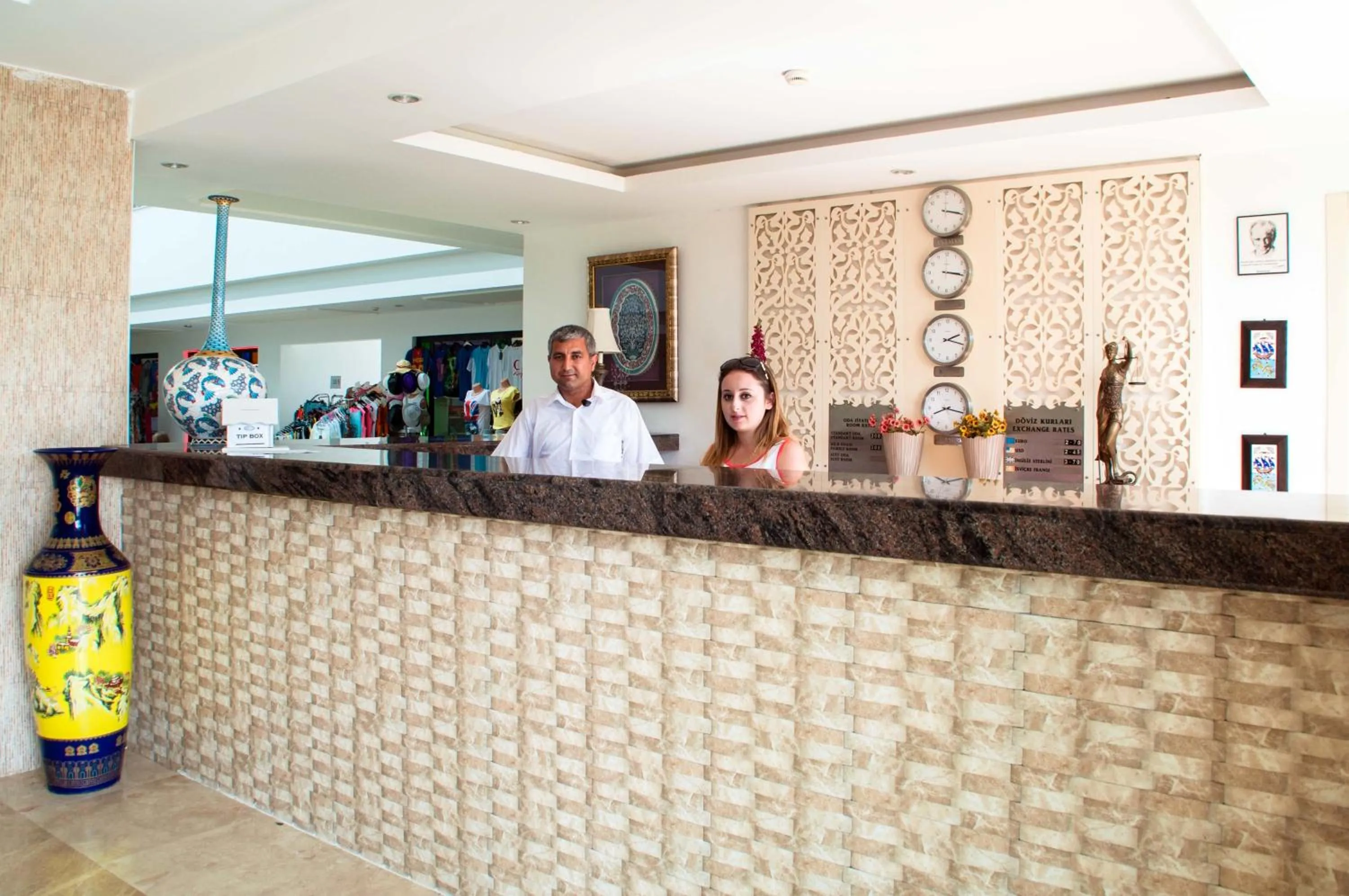 Lobby or reception in Belkon Hotel