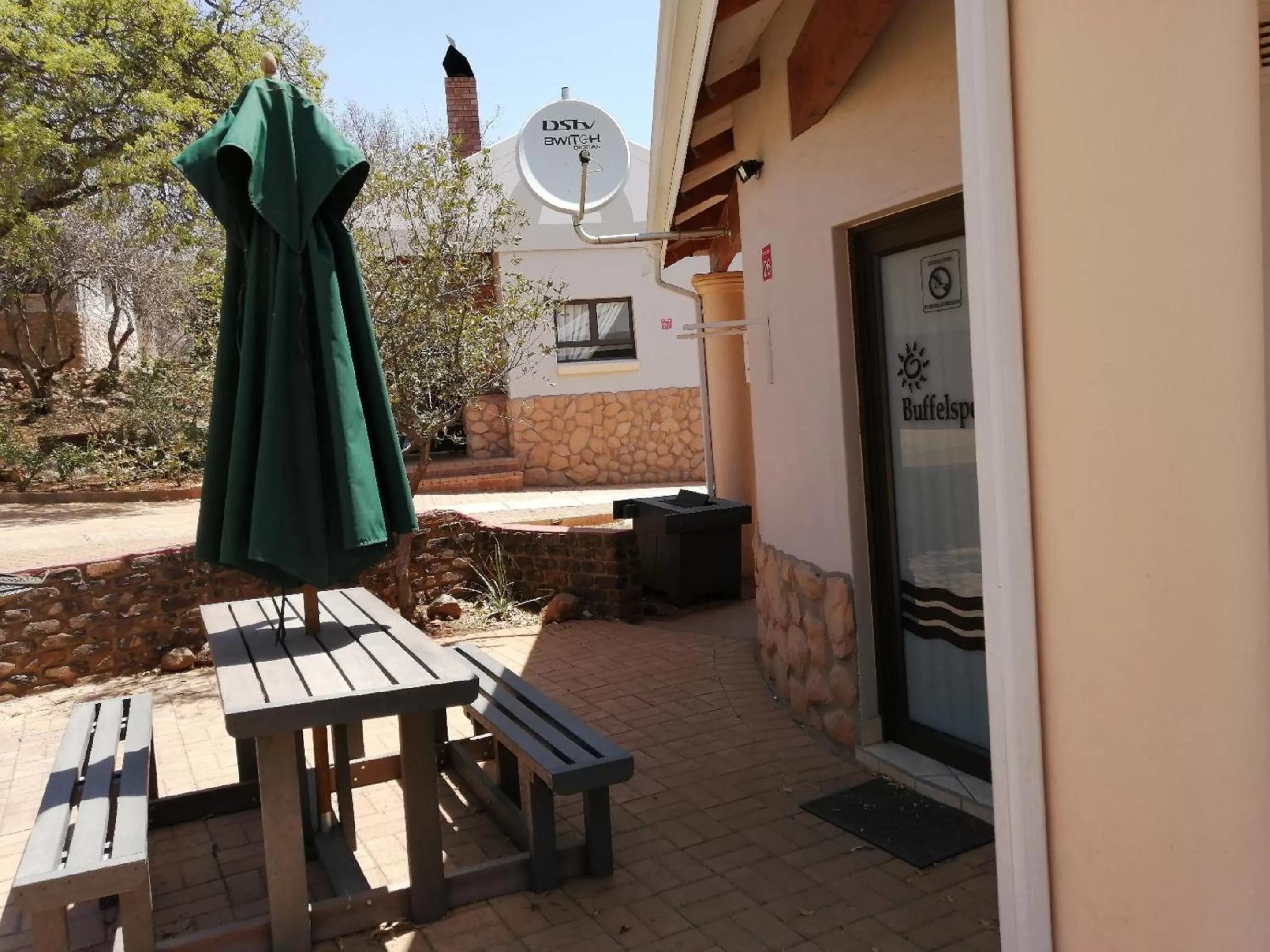 Patio in ATKV Buffelspoort