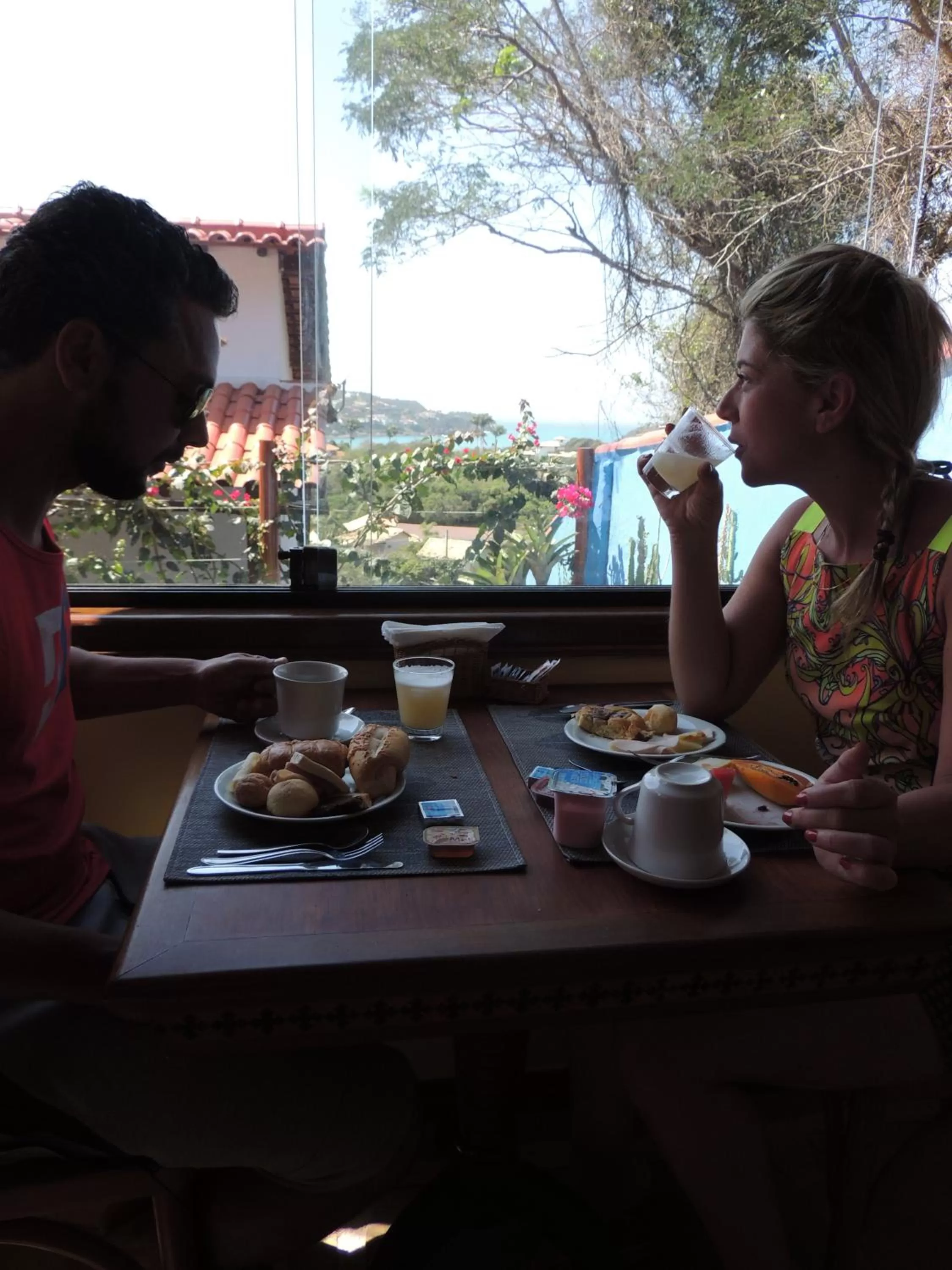Guests in Pousada Akaroa