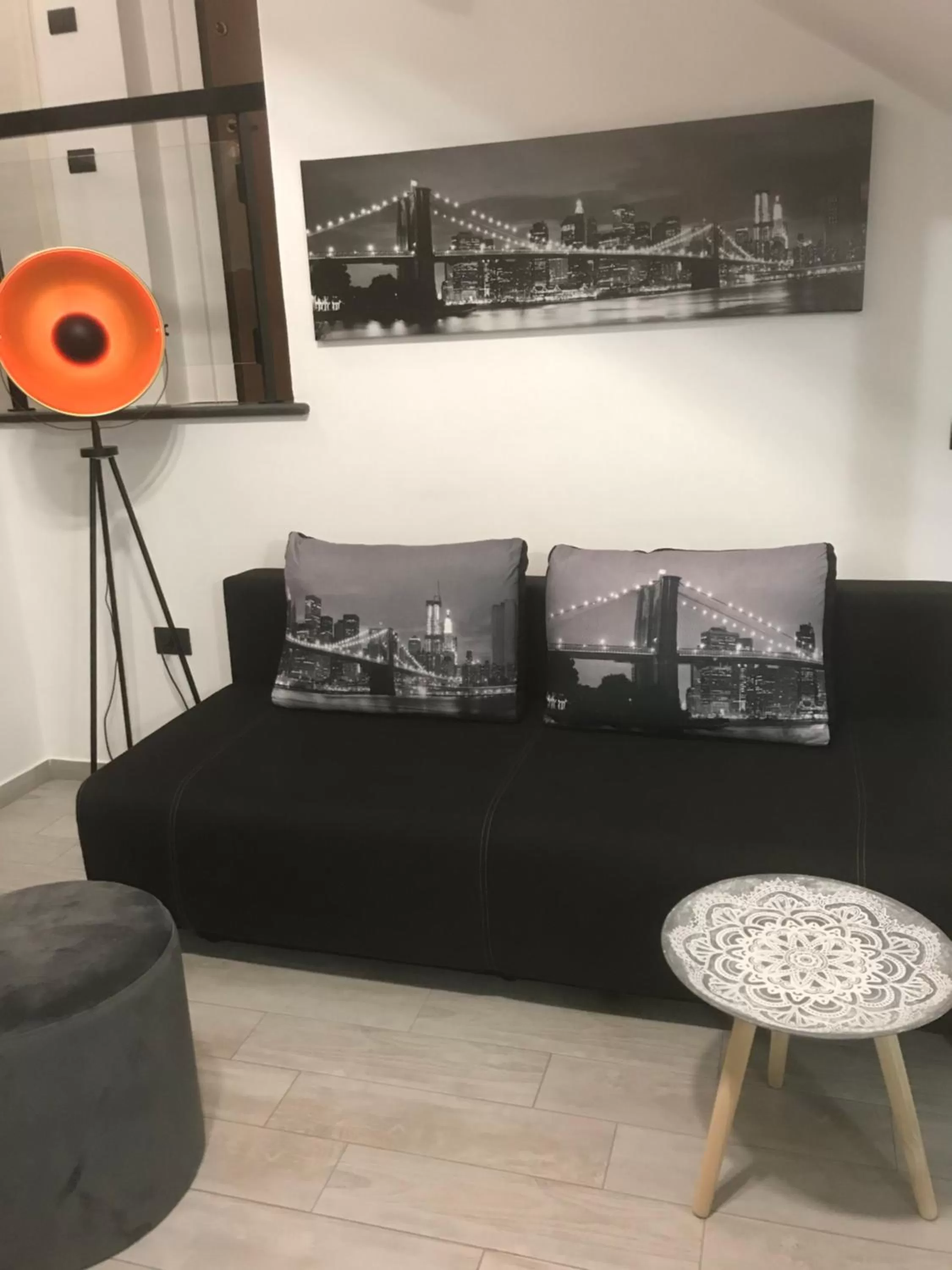 Seating Area in La Suite sul Mare