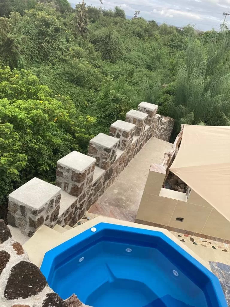 Pool View in La Fortaleza De Haro