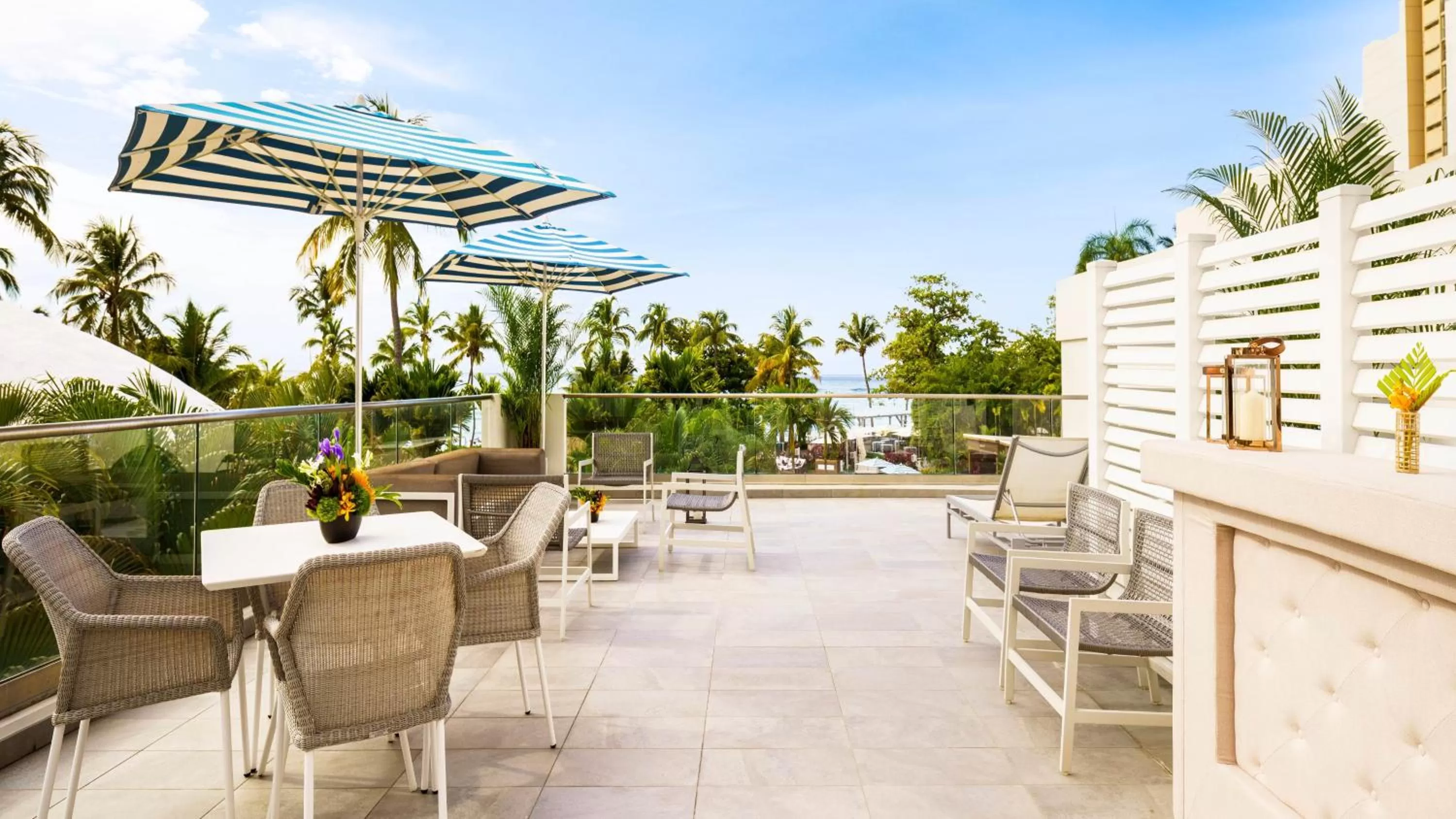 Patio in Fairmont El San Juan Hotel