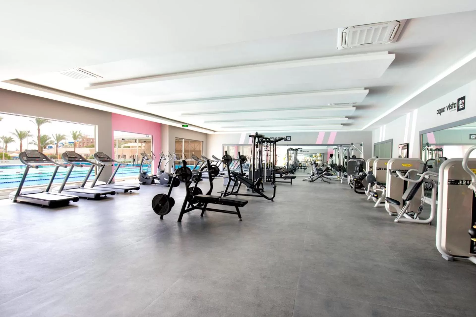 Fitness centre/facilities in Pickalbatros Aqua Vista Resort - Hurghada