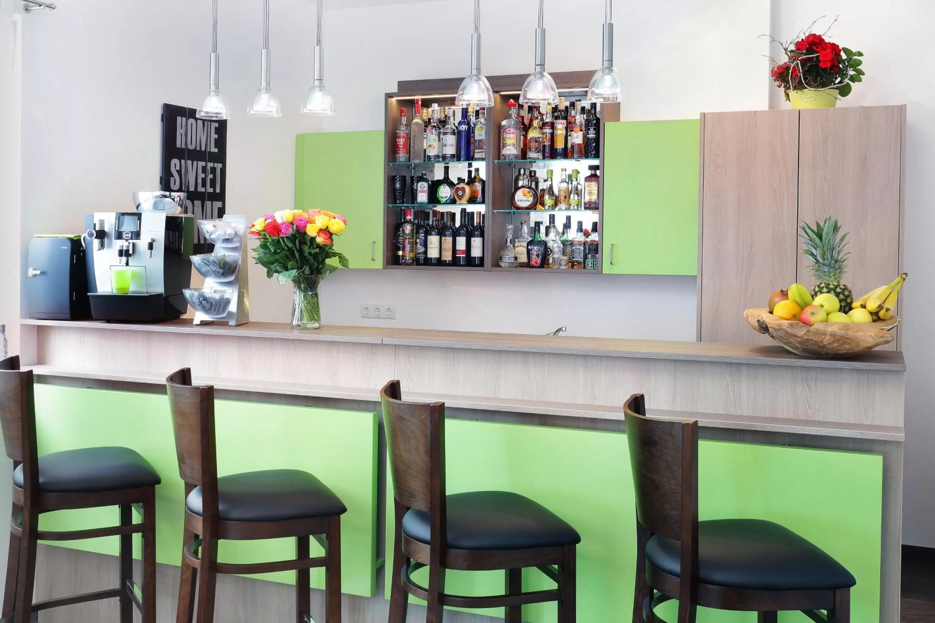 Dining area in Hotel 37