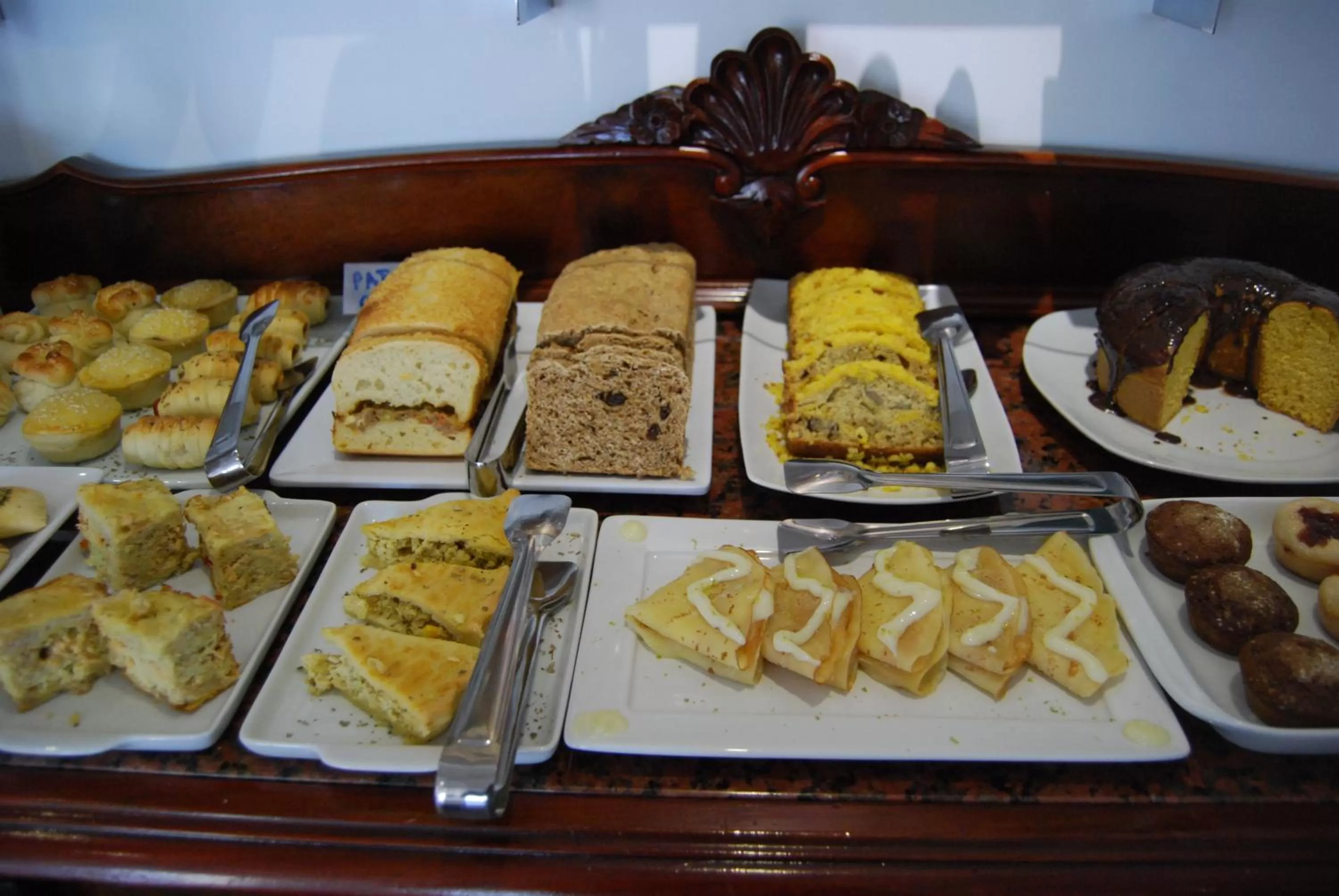 Buffet breakfast in Pousada Bahia Pelô