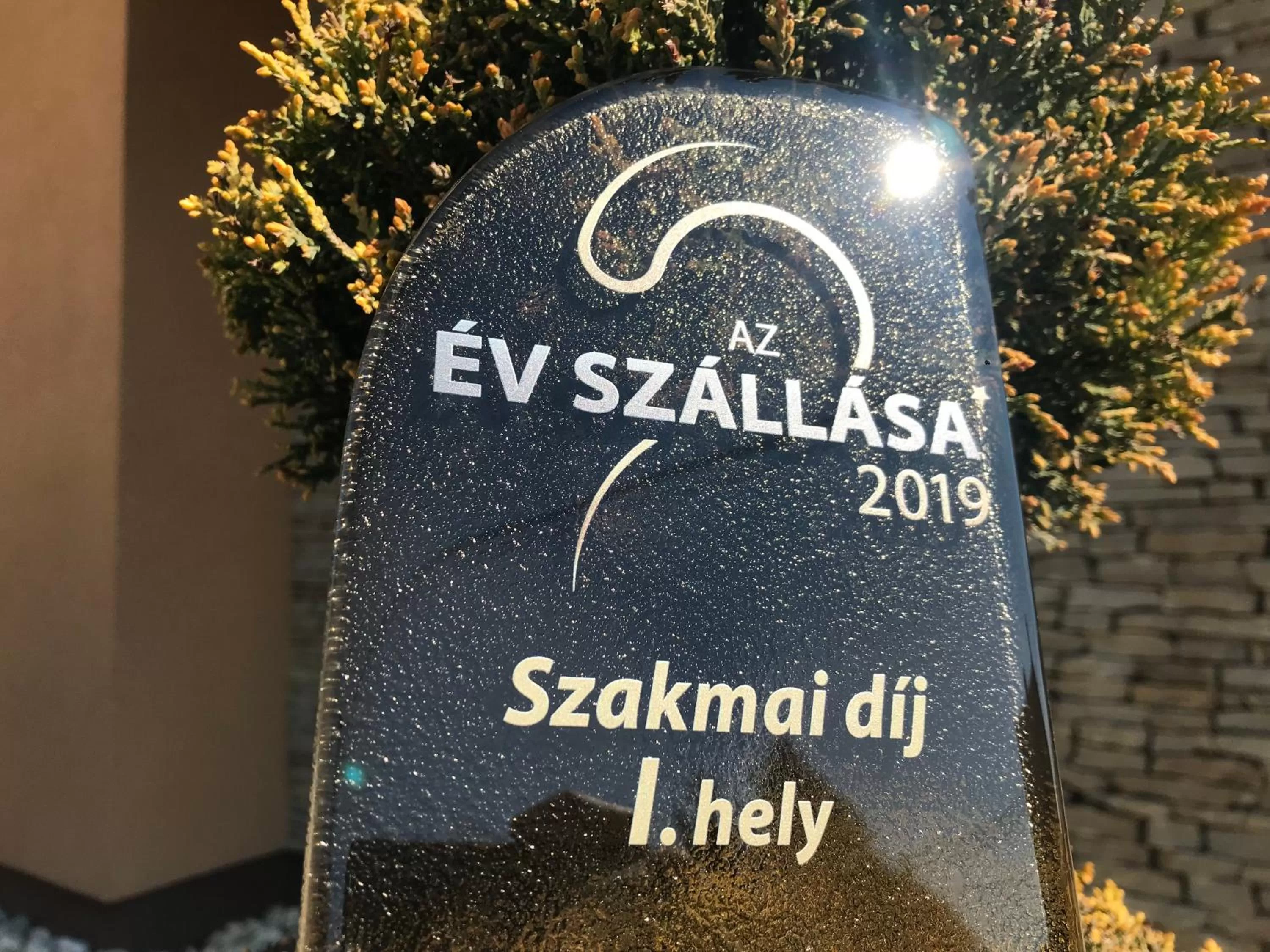 Logo/Certificate/Sign in Villa Aruba & Private SPA Suites