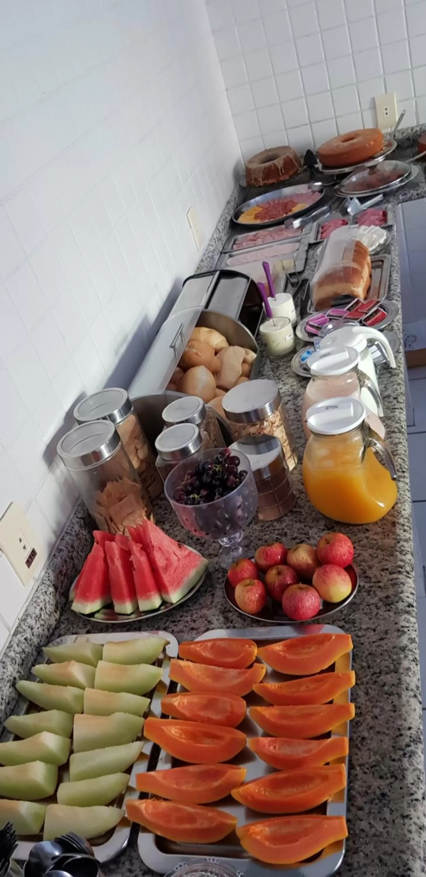 Breakfast in Pousada Flor de Paraty