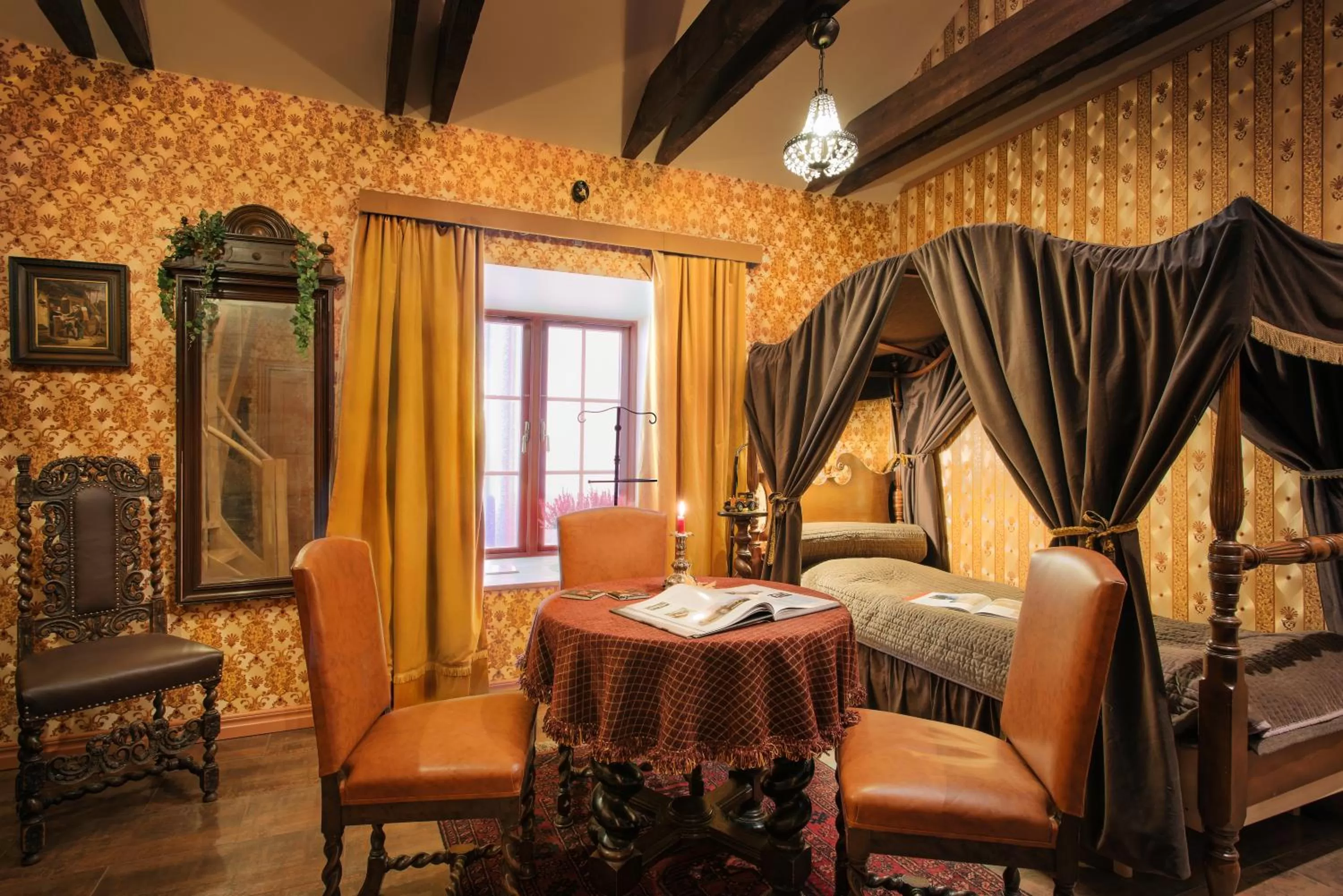 Bed in Börsen Apartment Suites