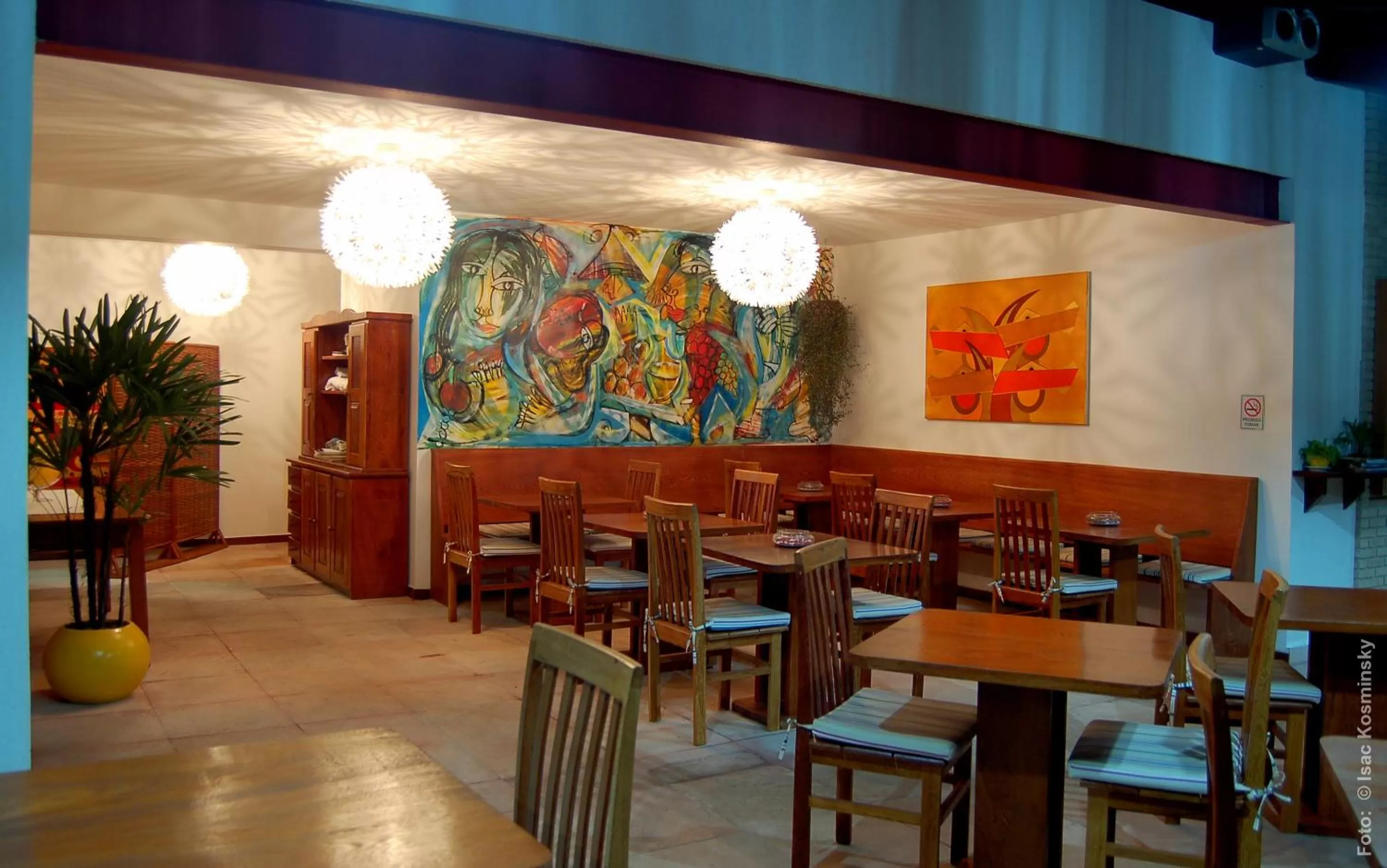 Lounge or bar, Restaurant/Places to Eat in Hotel Pousada Salvador Paradise