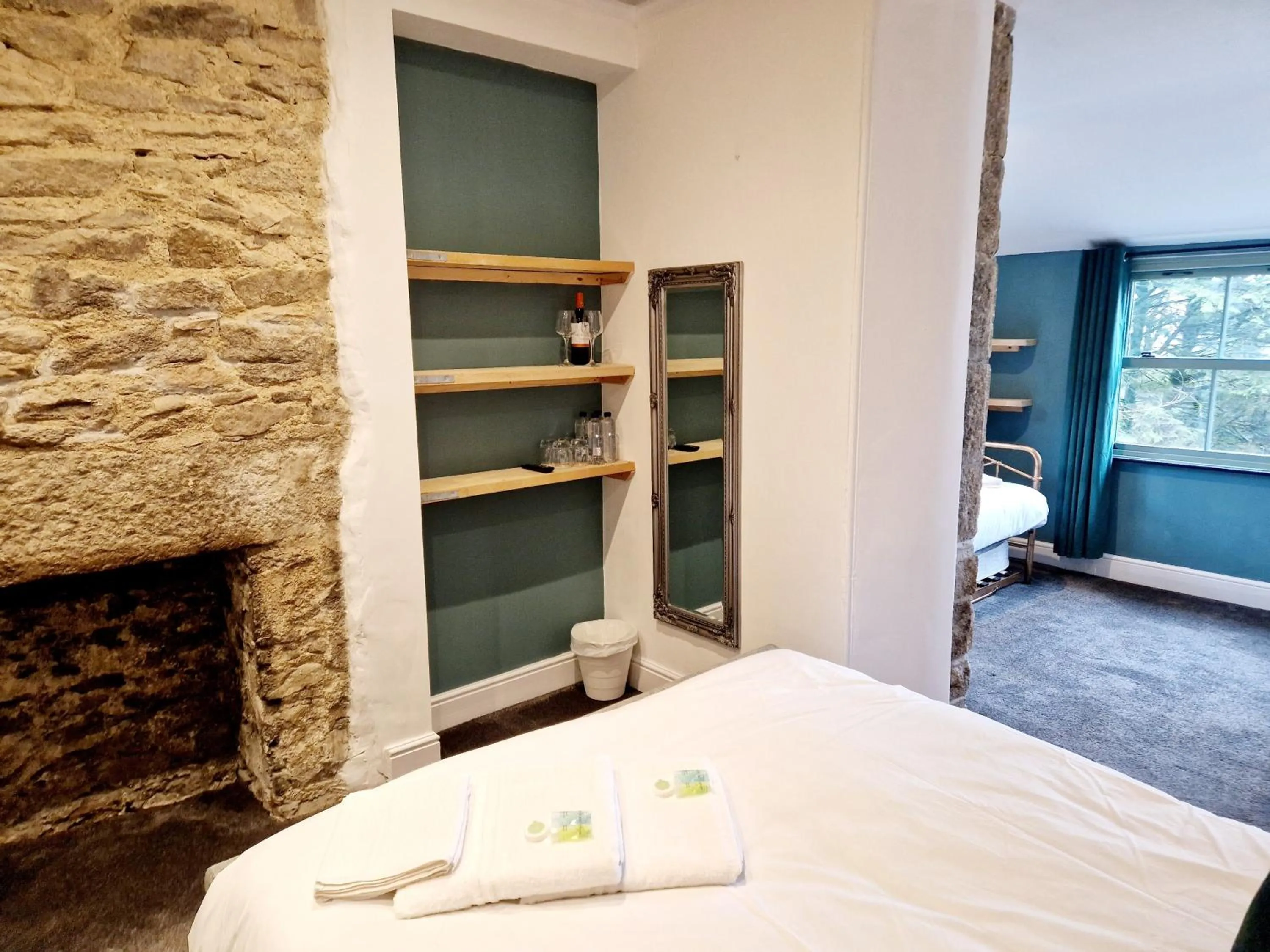 Bedroom, Bed in Wheal Tor Hotel & Glamping