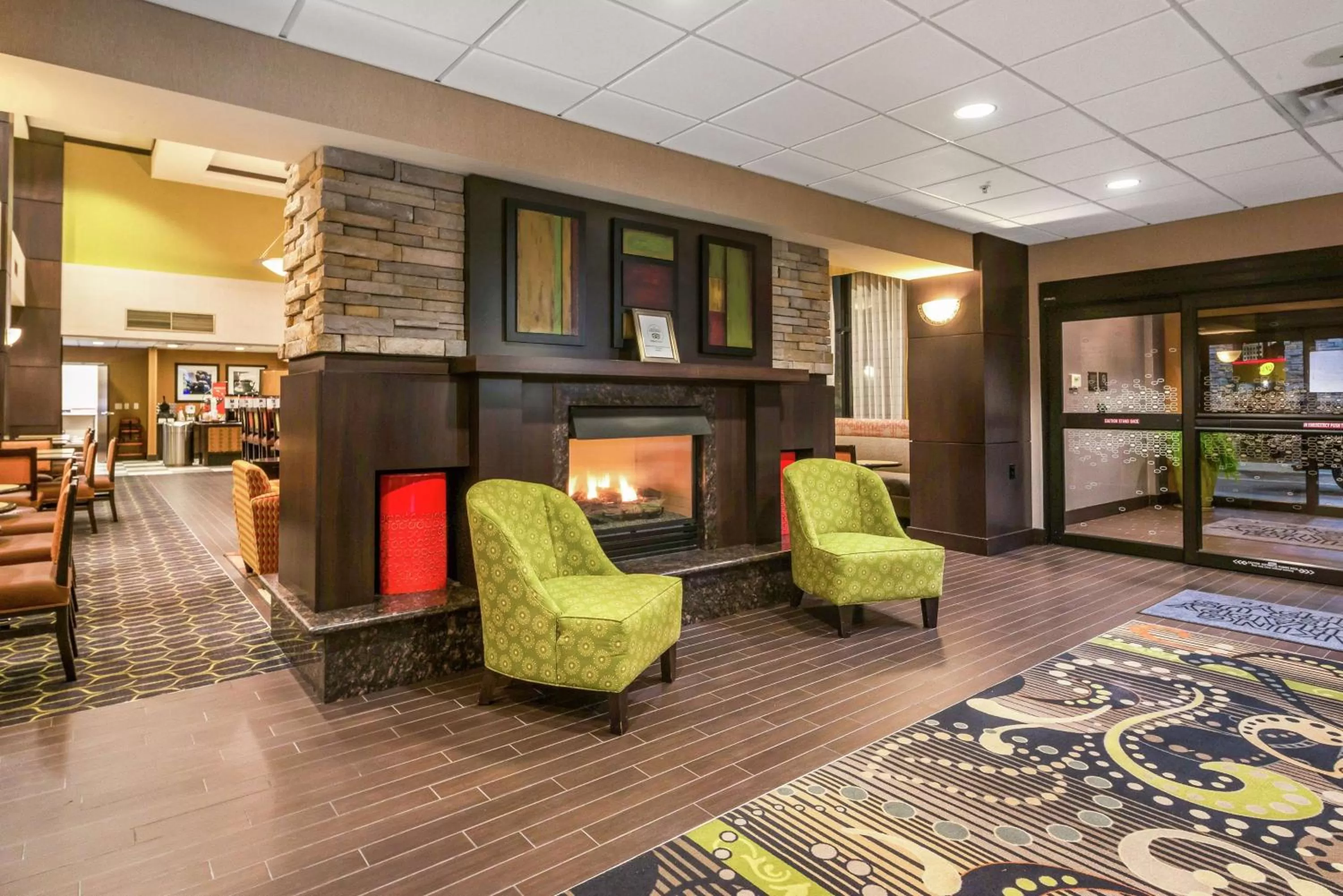 Lobby or reception in Hampton Inn and Suites Tulsa/Catoosa