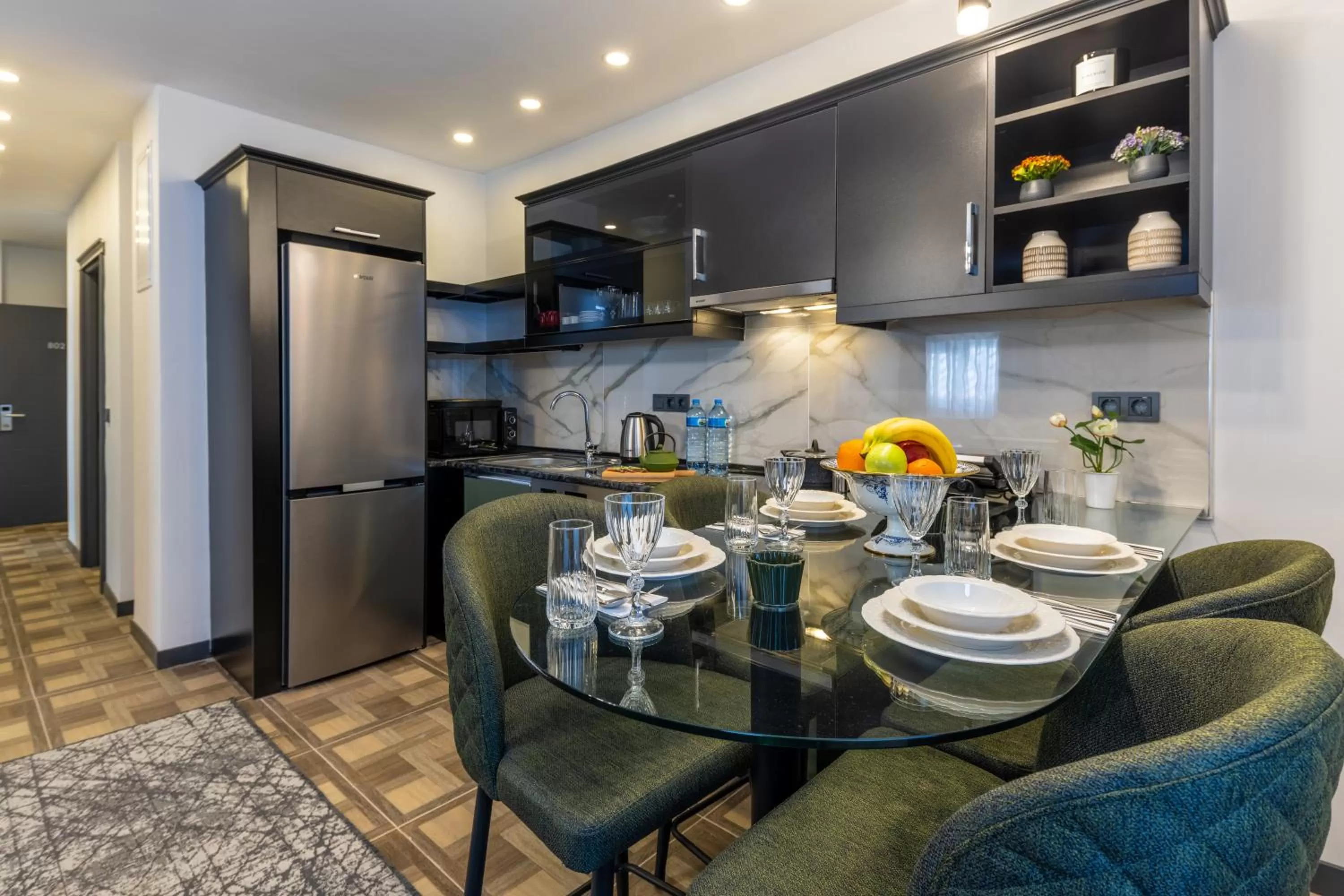 Kitchen or kitchenette in BayMari Suites City Life