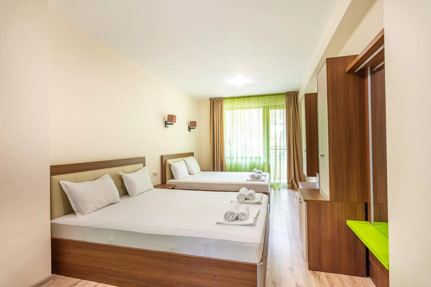 Bed in Eco Hotel Momata