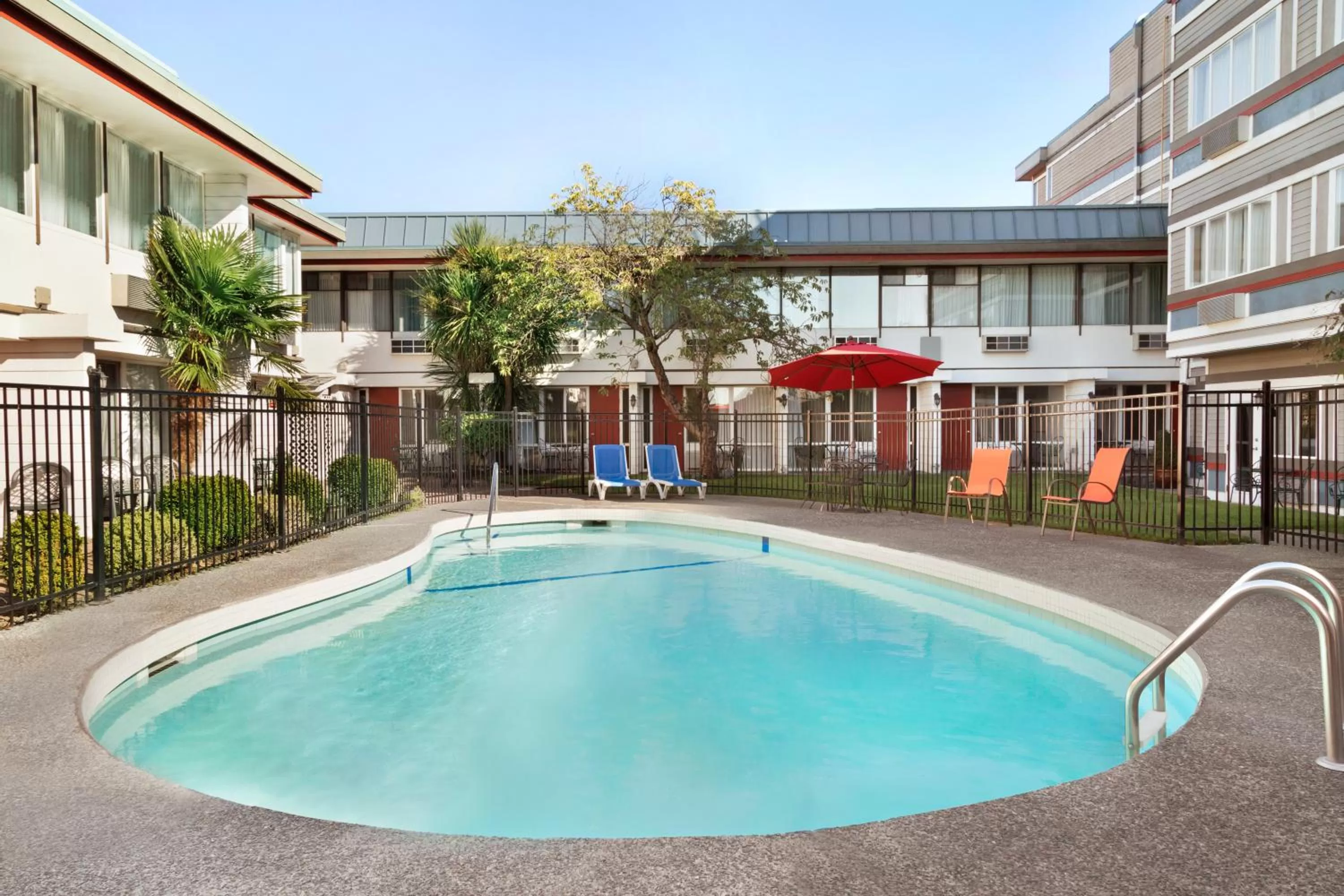 Swimming pool in Days Inn by Wyndham Victoria Airport Sidney