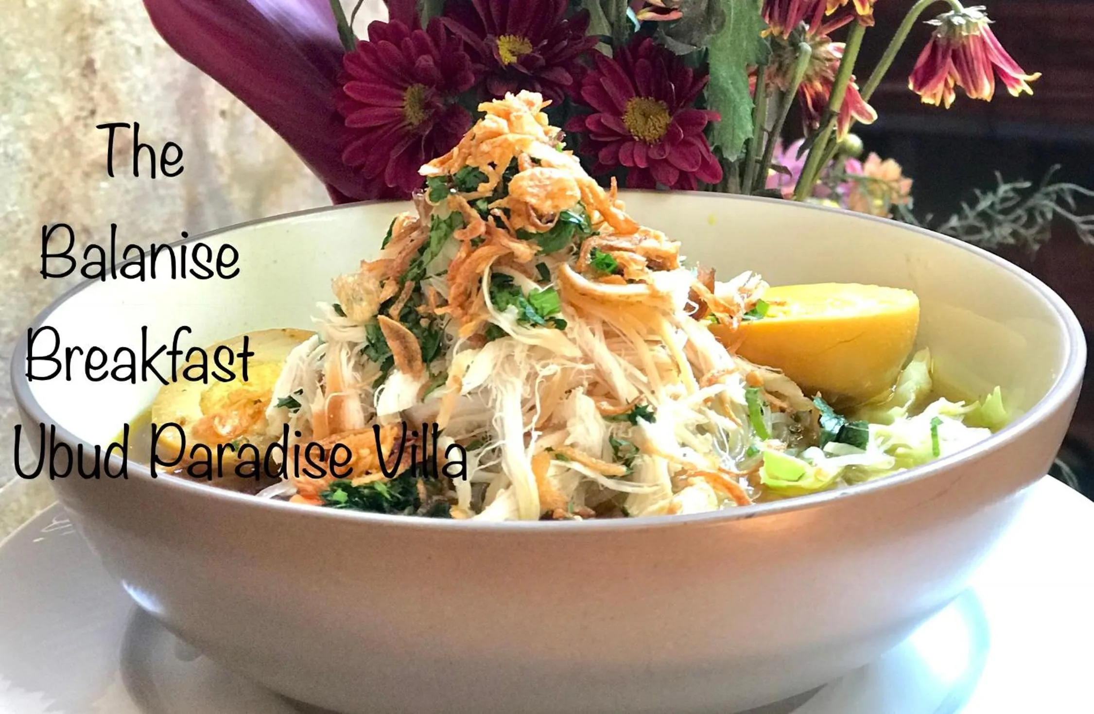 Breakfast in Ubud Paradise Villa