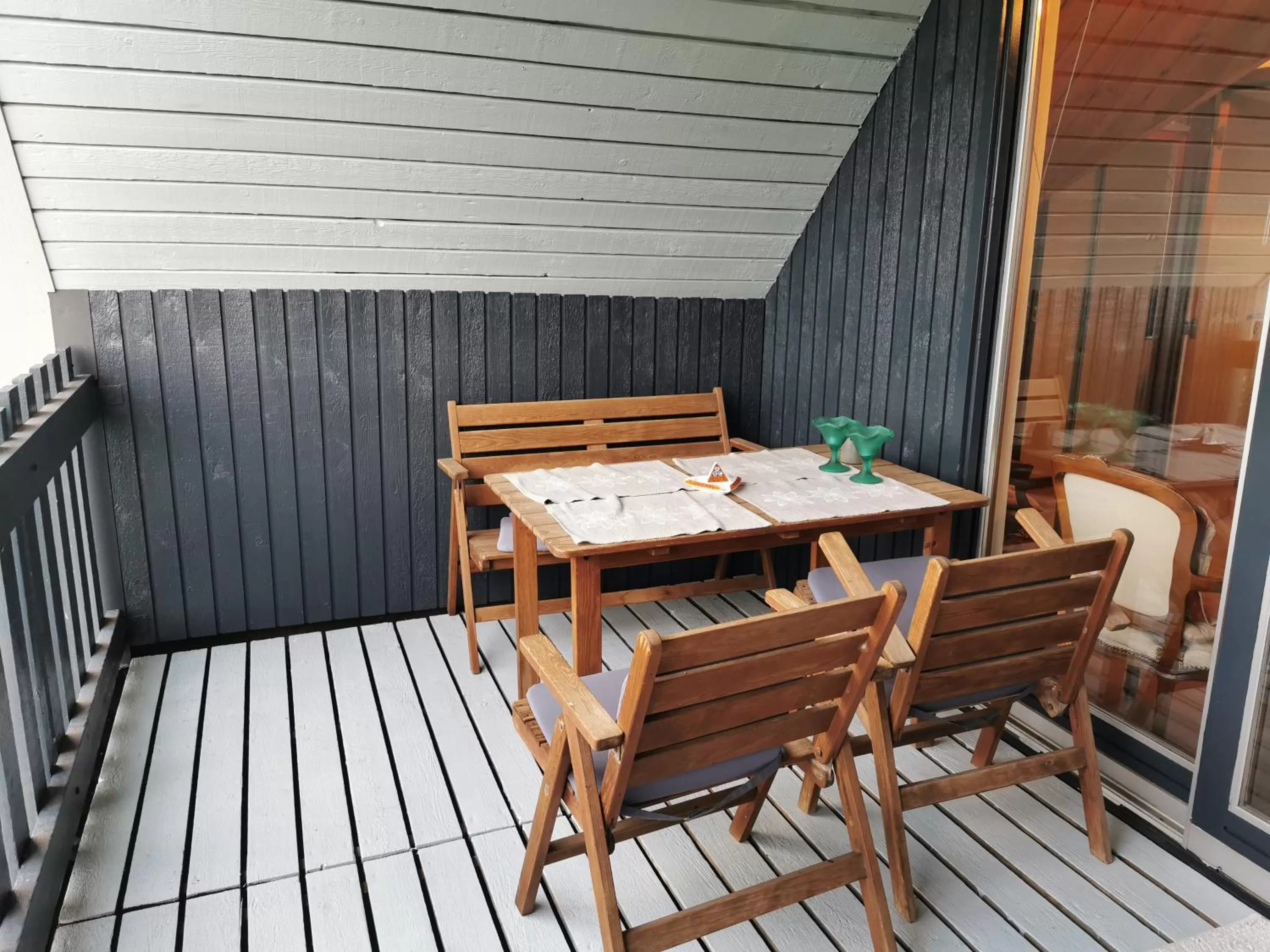 Balcony/Terrace in Annys Bed & Breakfast