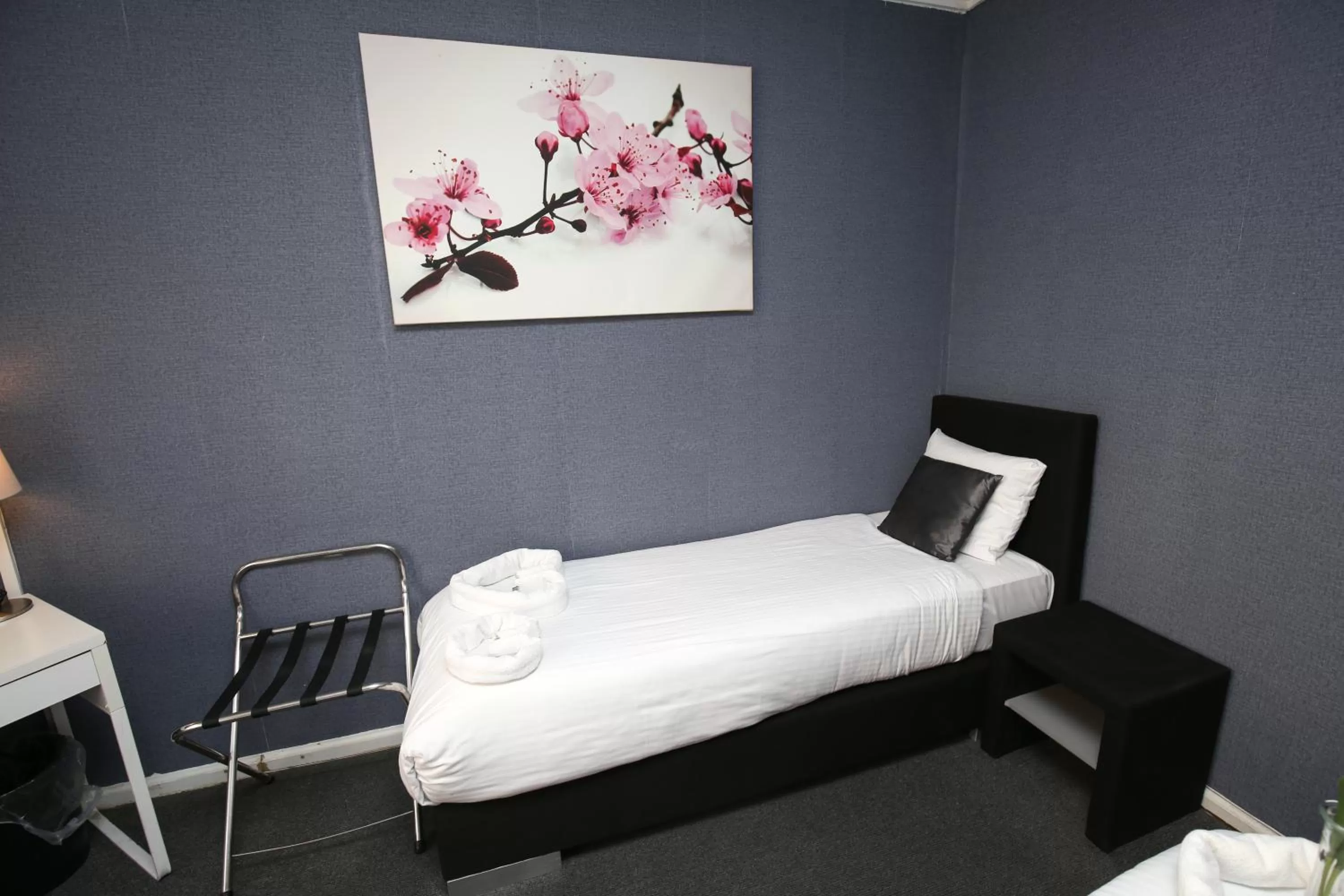 Bed in Hotel Flipper Amsterdam