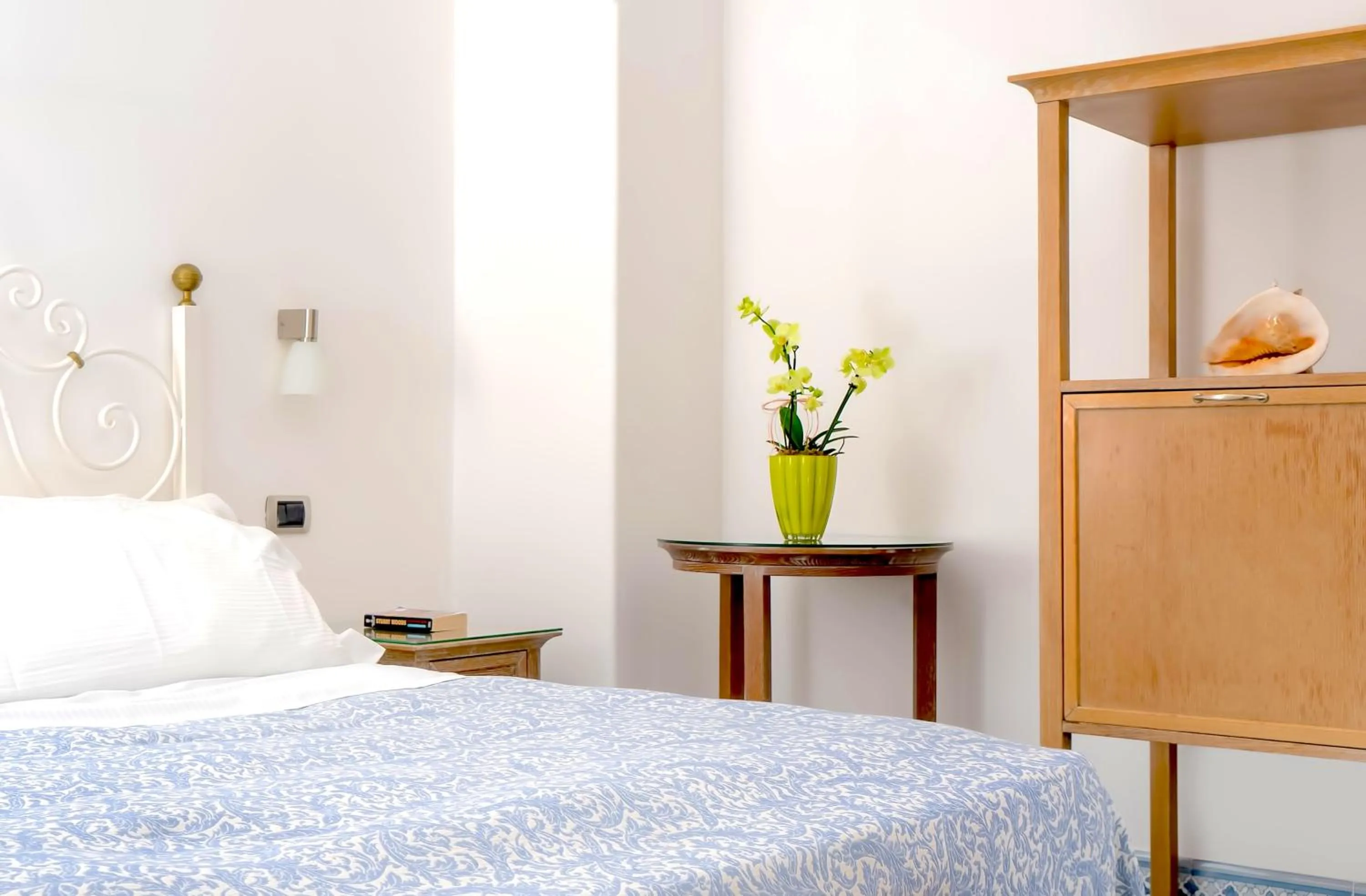 Bed in Hotel La Floridiana