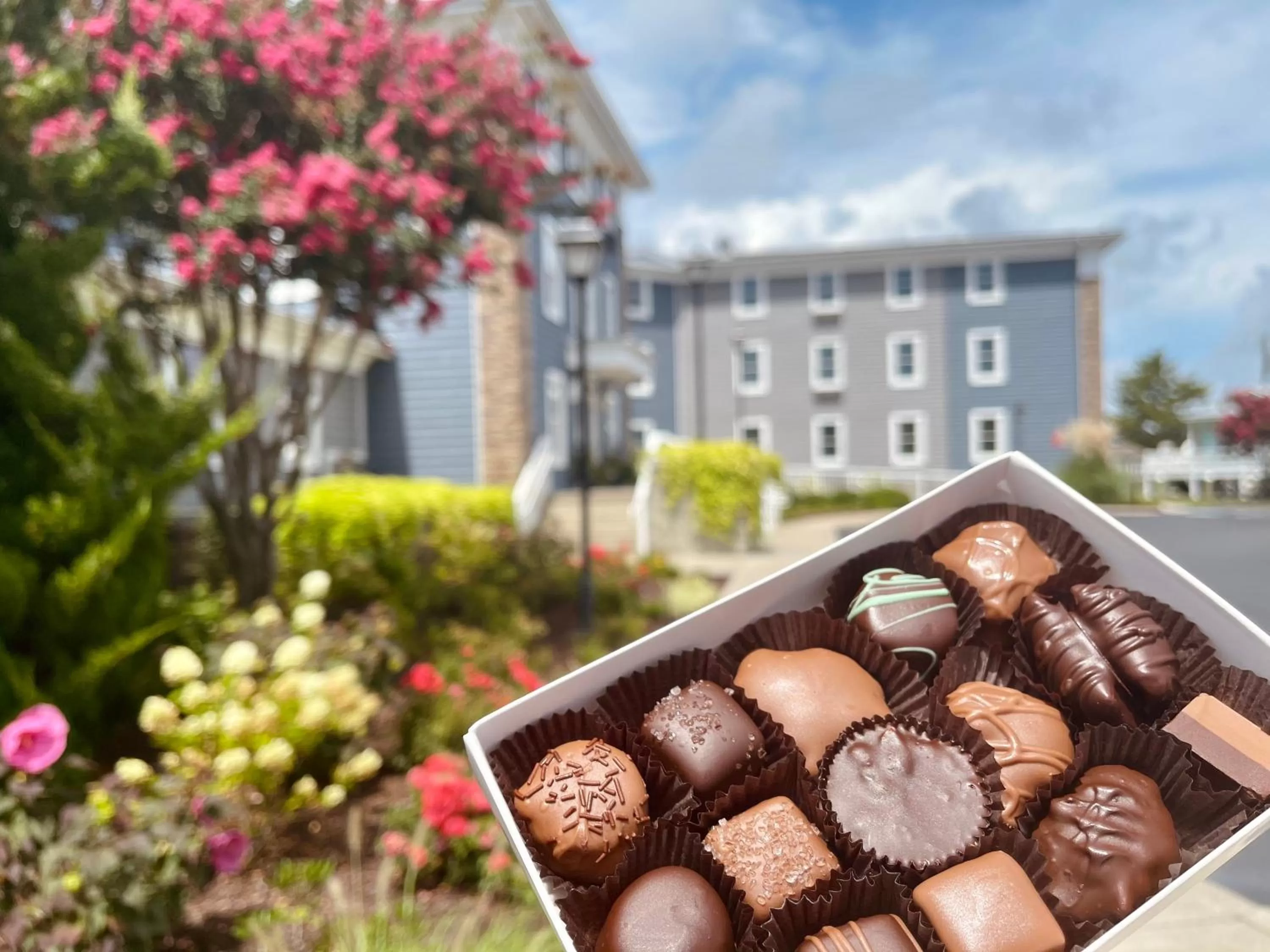 Property building in Comfort Suites Chincoteague Island Bayfront Resort