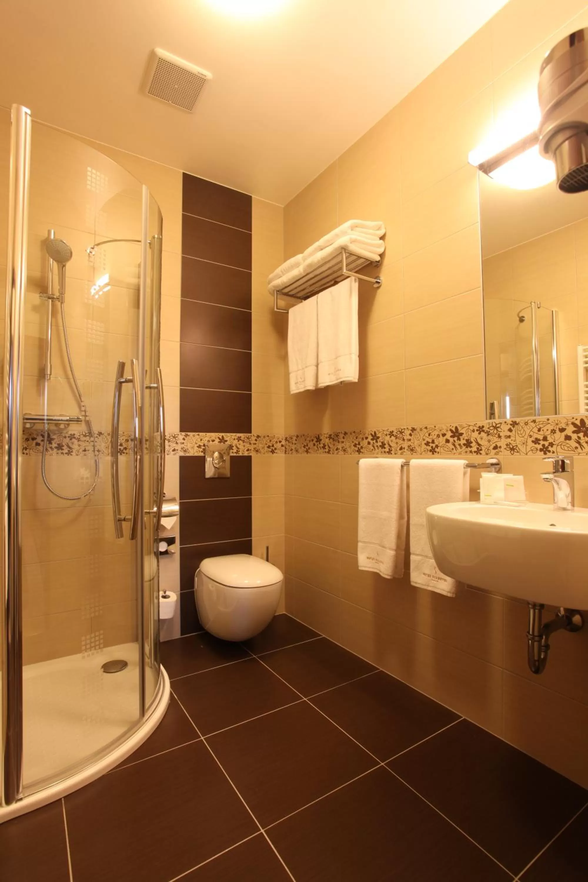 Bathroom in Hotel Sladovna