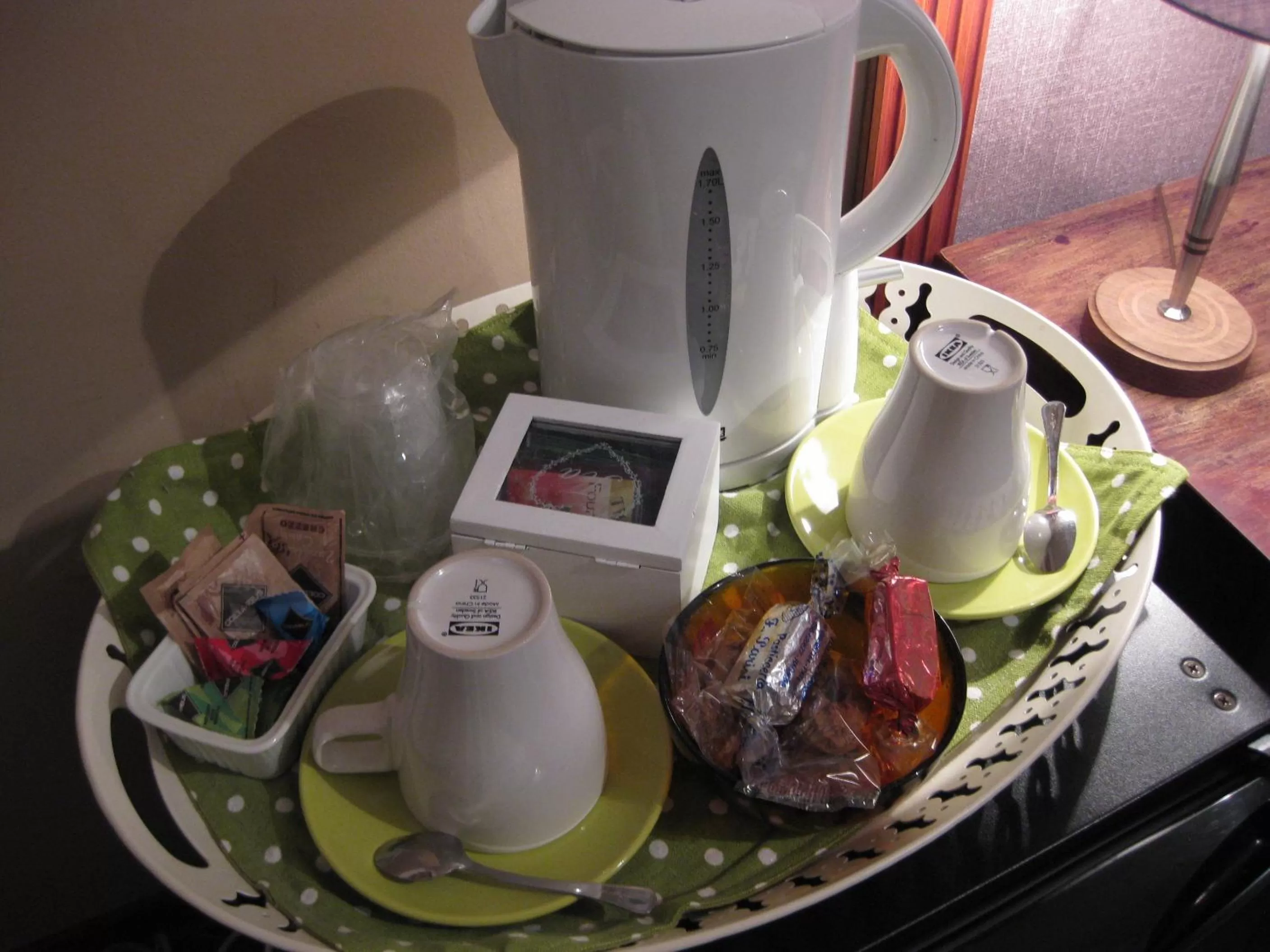 Coffee/tea facilities in Domus Verdiana