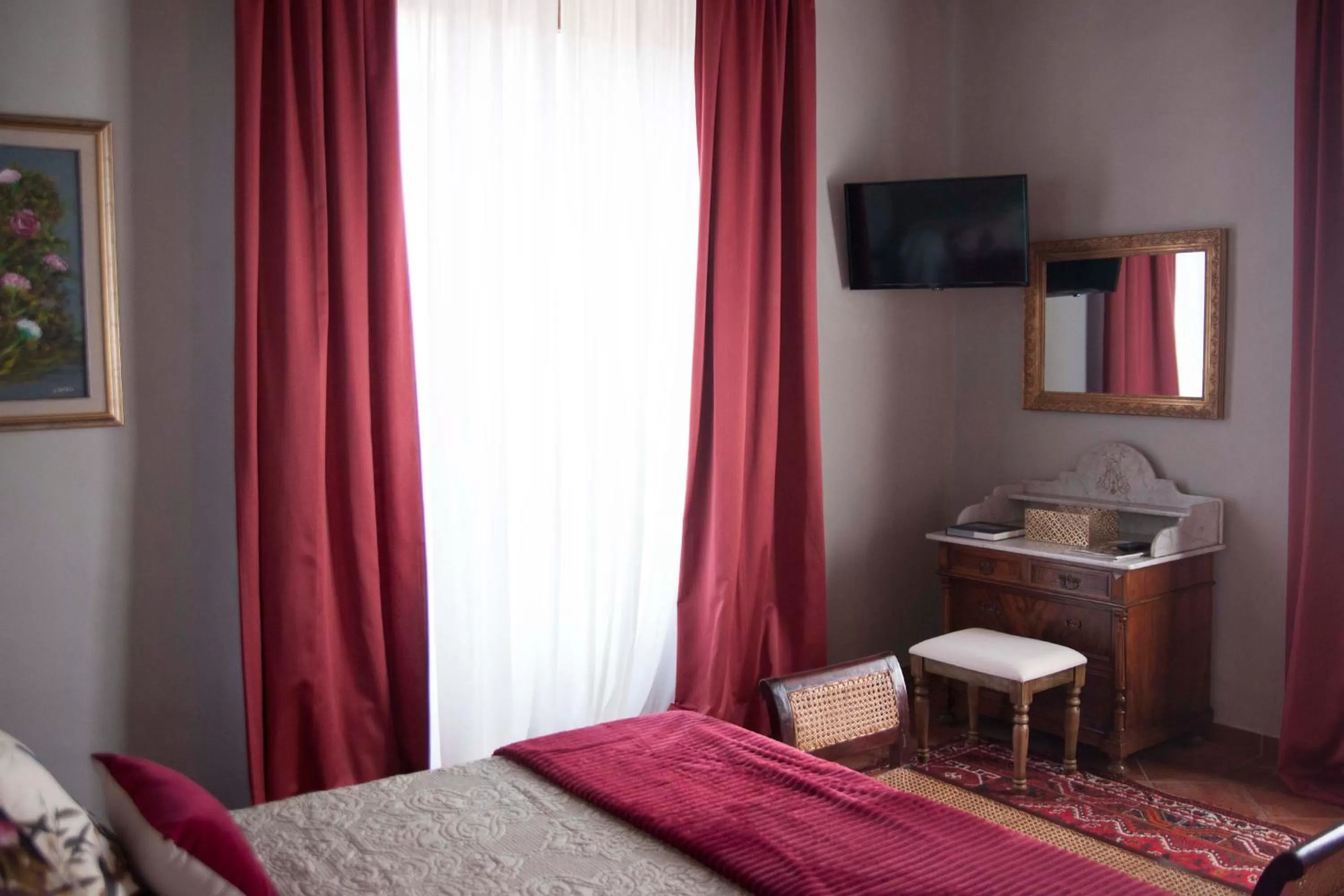 Bed in Antica Dimora De' Benci