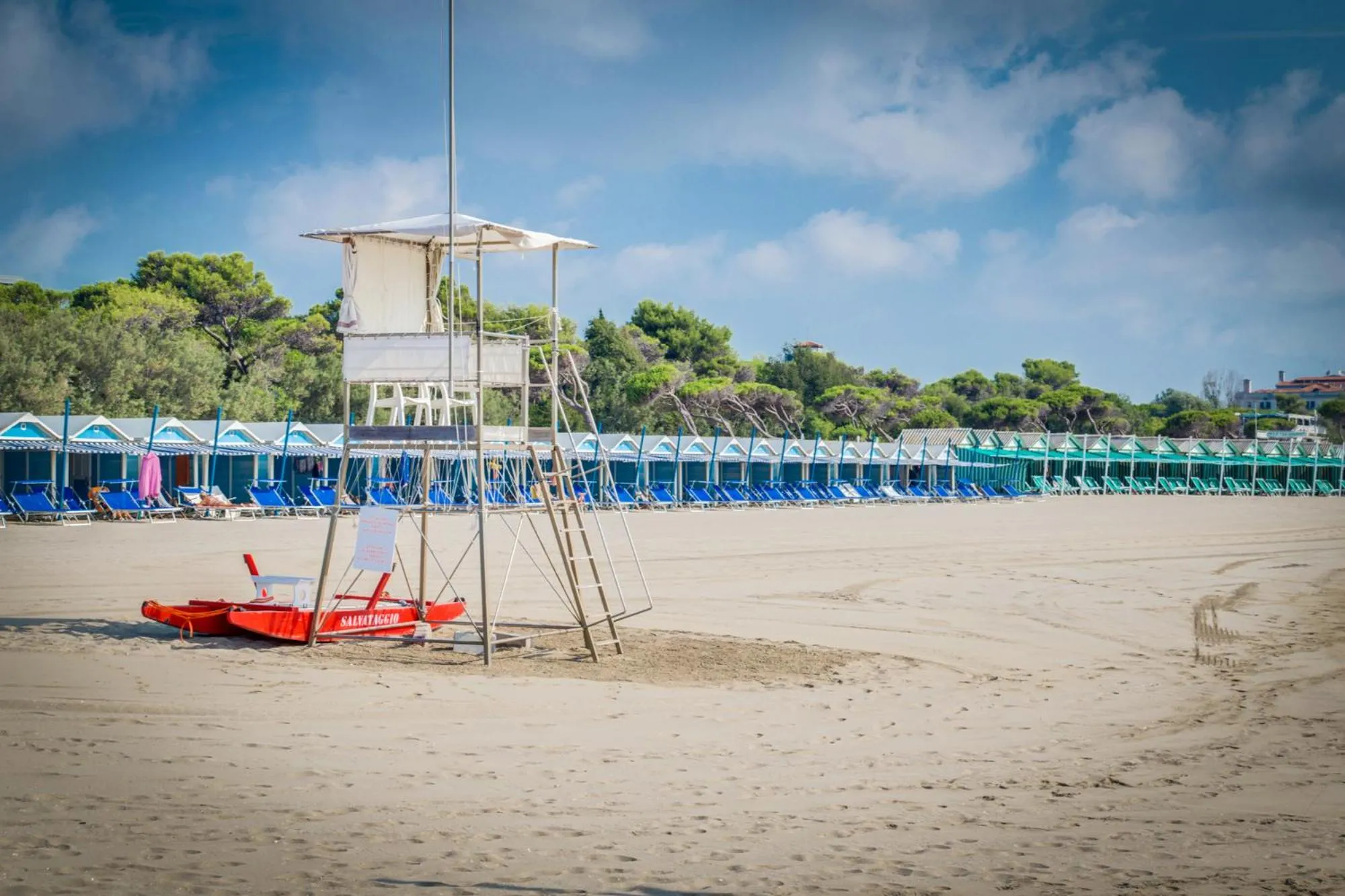 Beach in Hotel La Meridiana