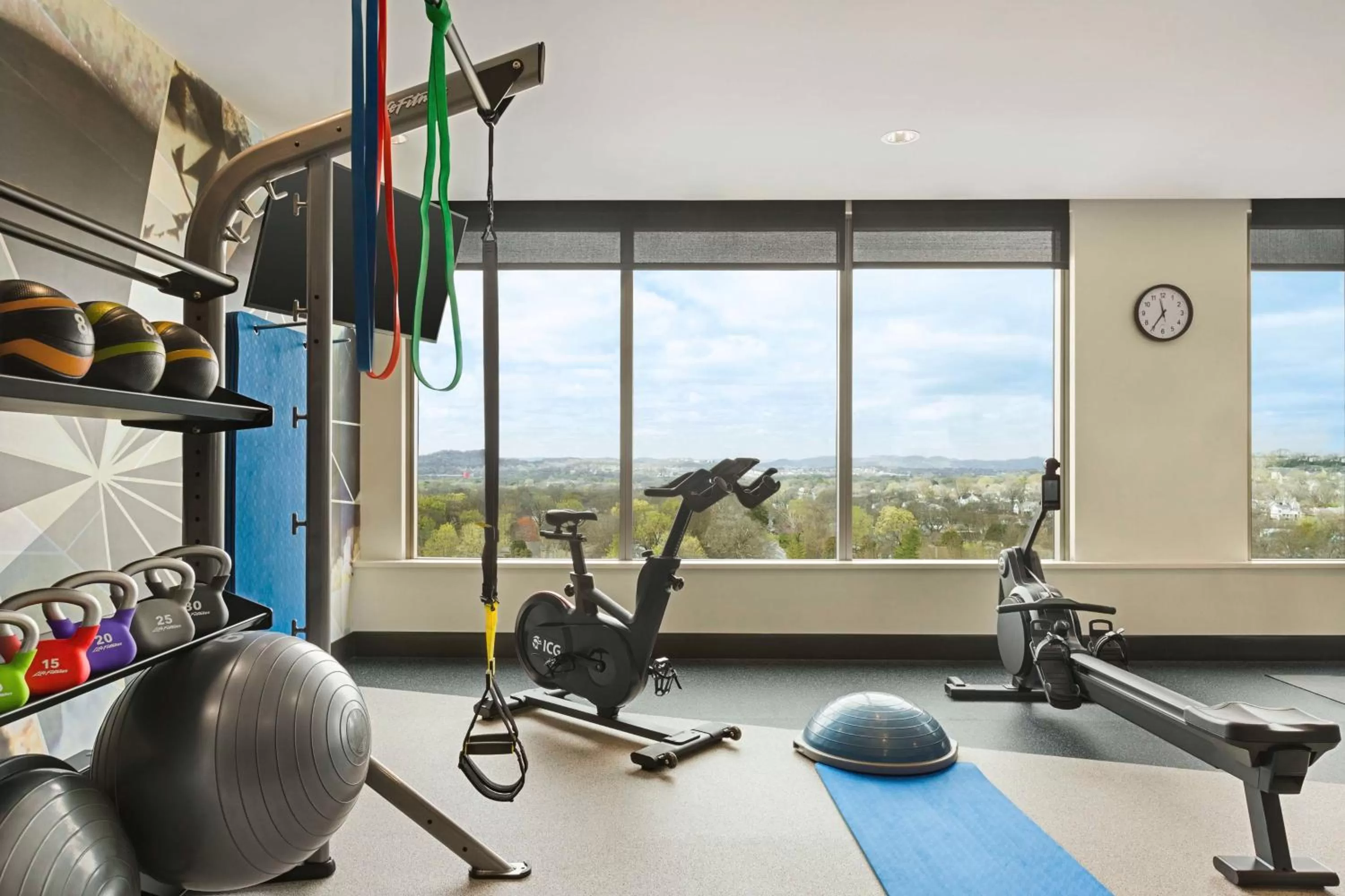Fitness centre/facilities in Hilton Garden Inn Nashville West End Avenue