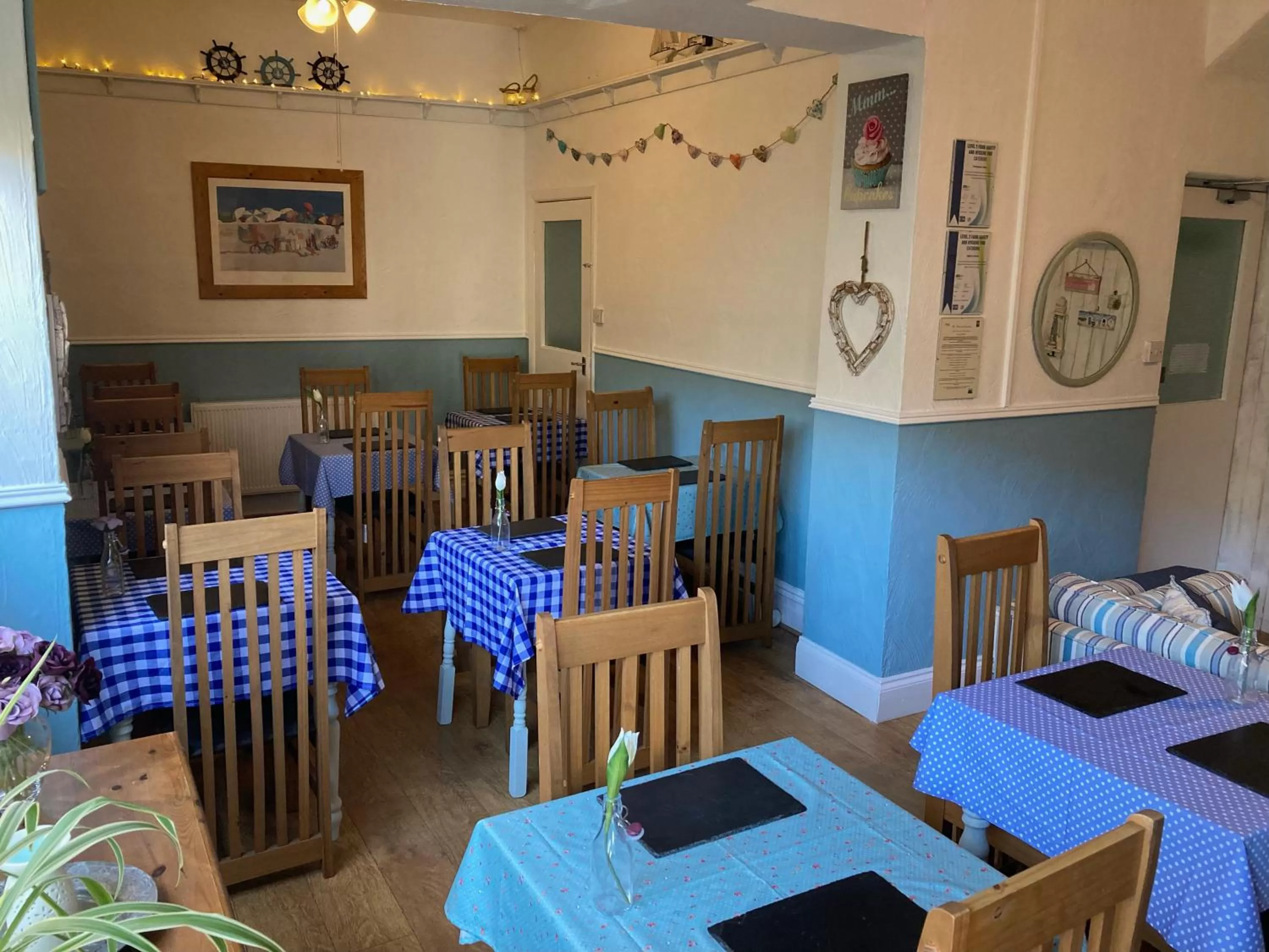 Seating area in The Wentworth Guest House