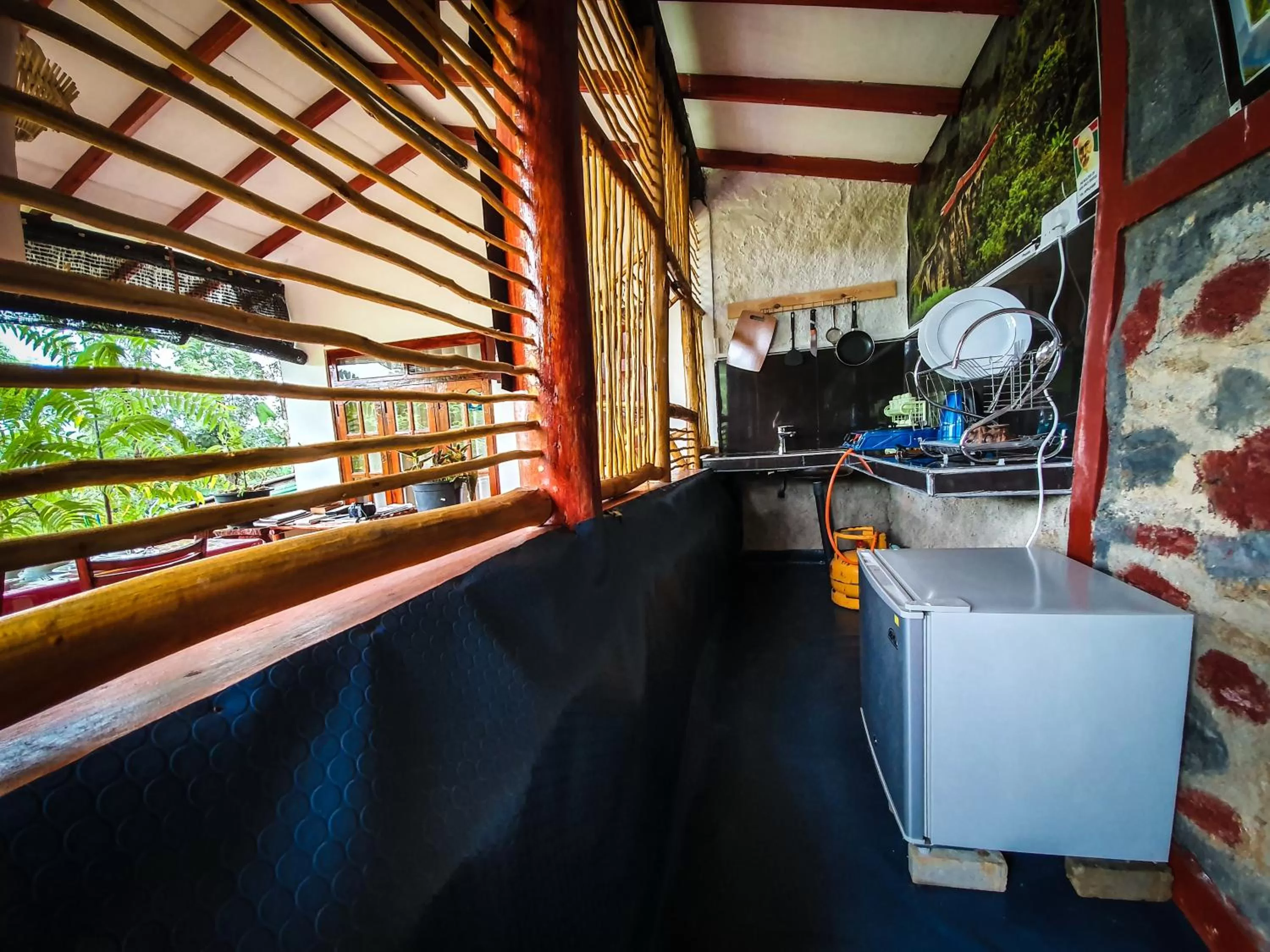 Kitchen or kitchenette in Guest Inn Avendra