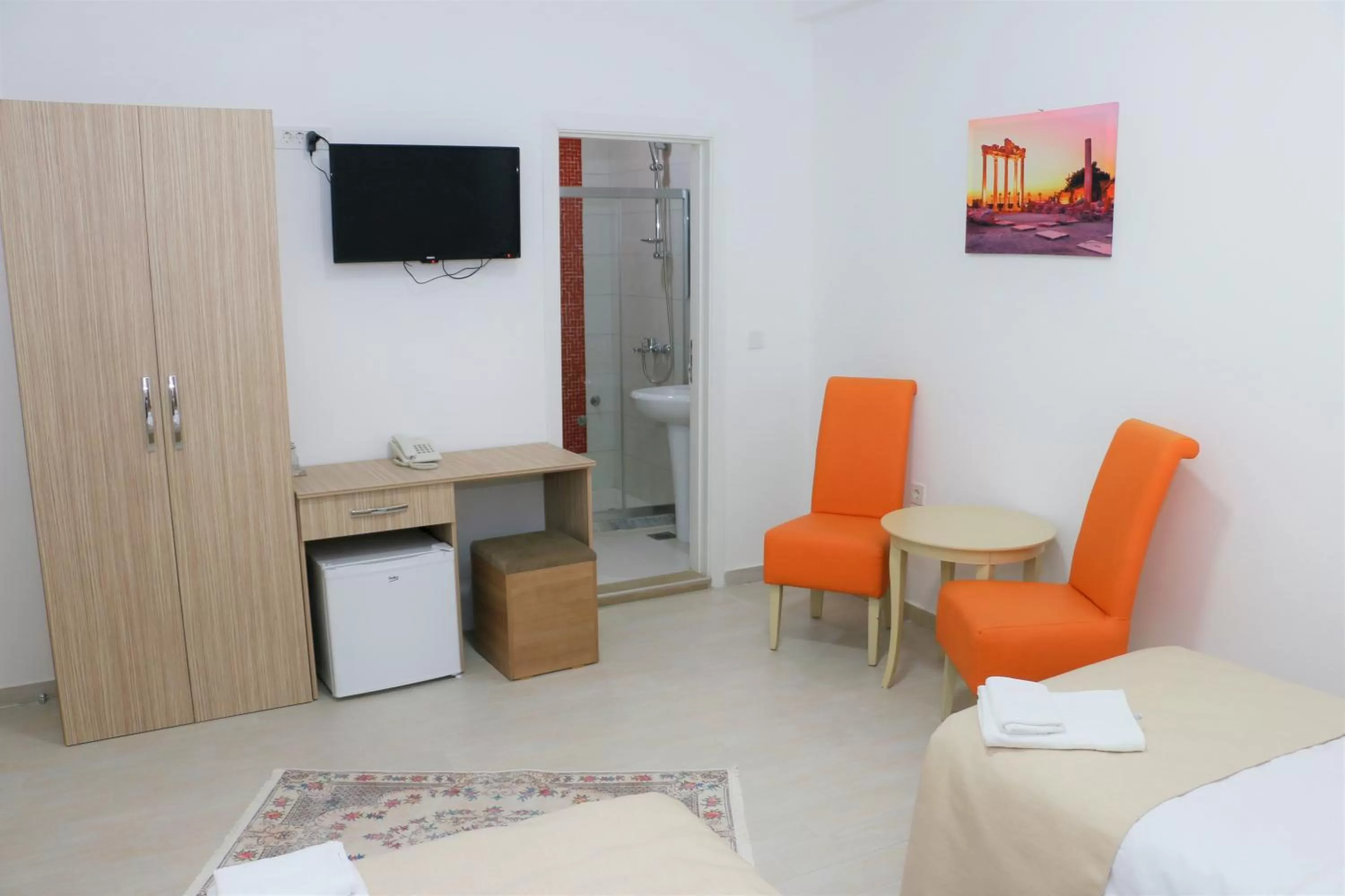 Seating area, TV/Entertainment Center in Hotel Old Konak