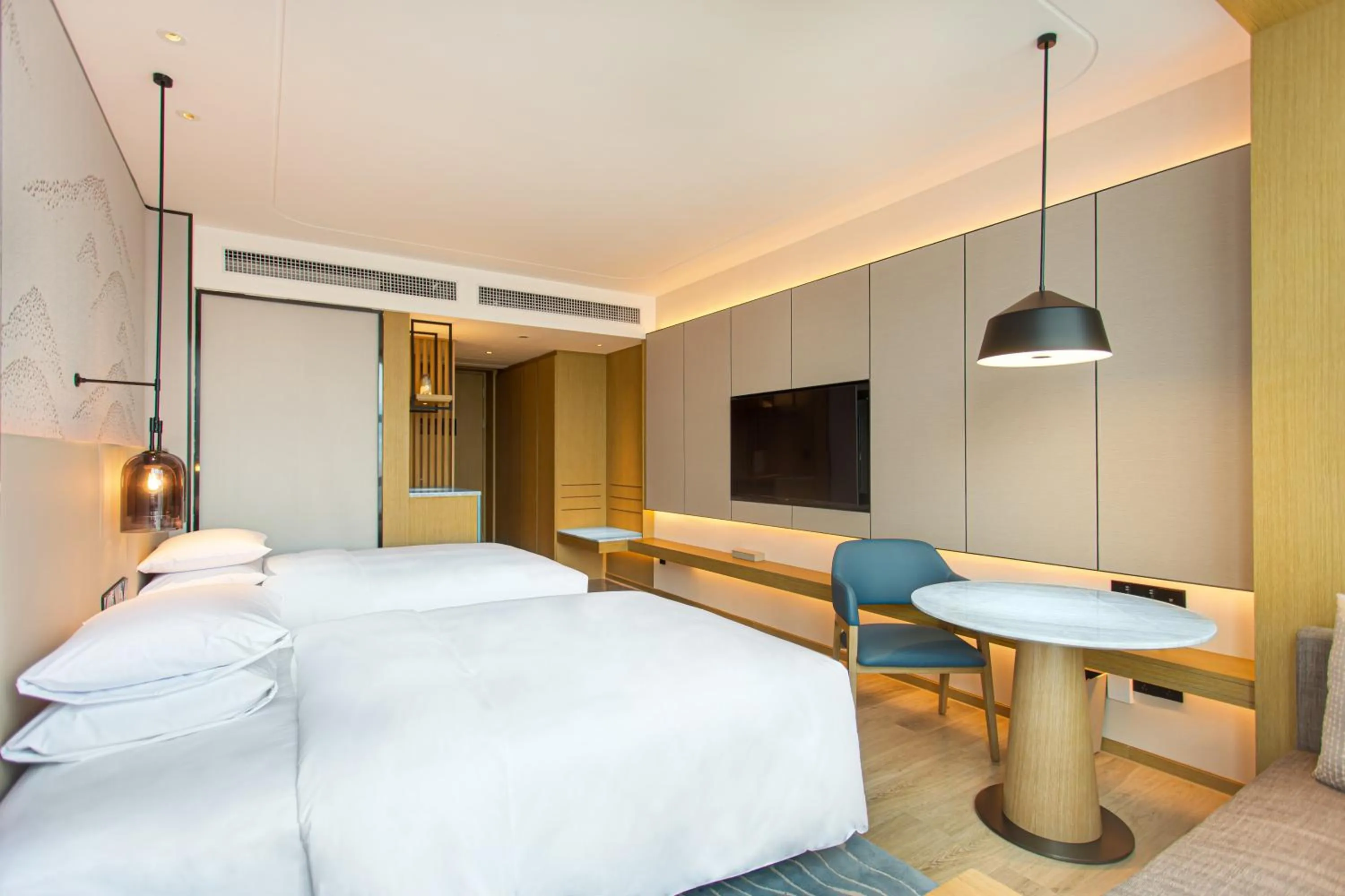 Photo of the whole room, Bed in Courtyard by Marriott Foshan Gaoming