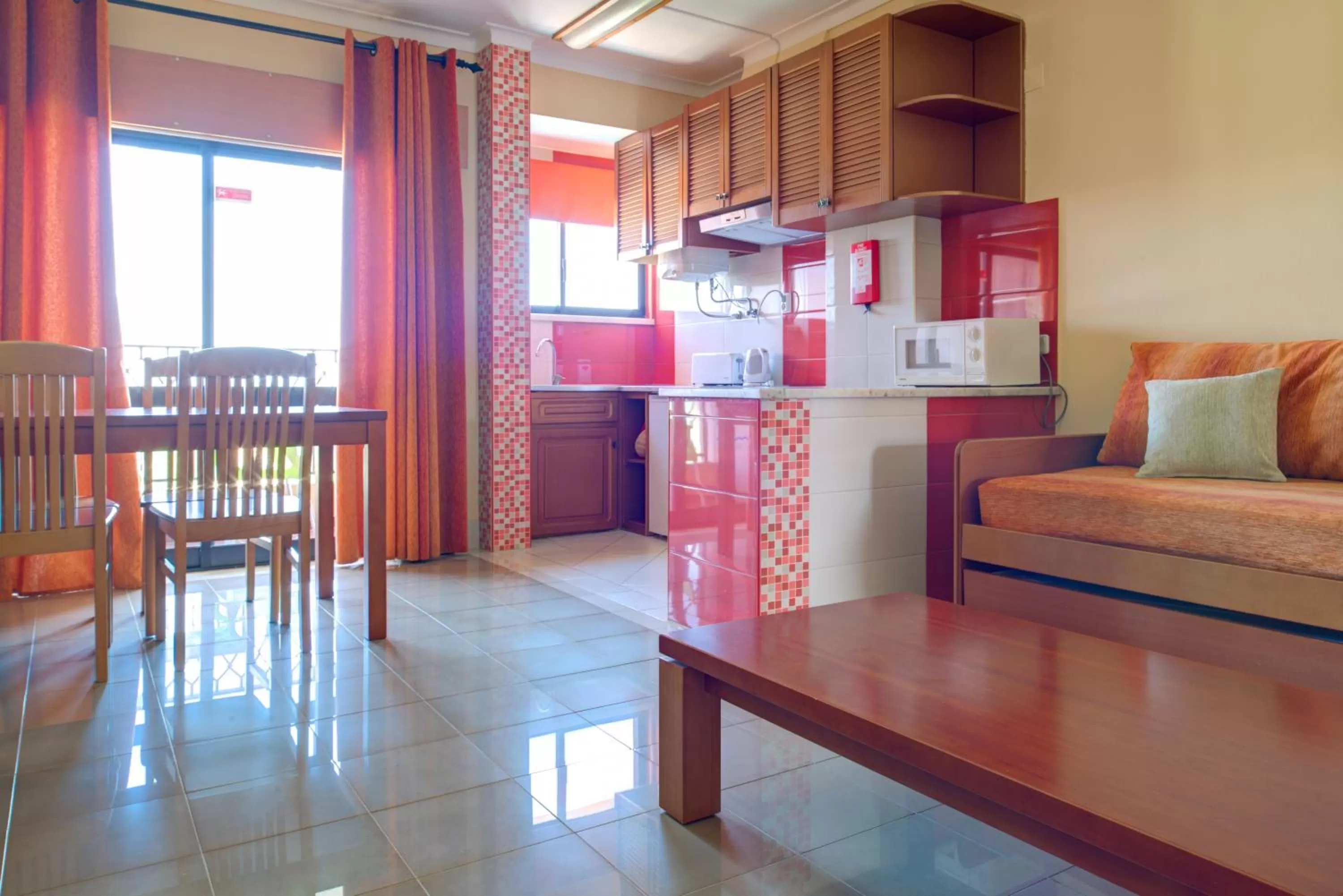 Living room in Choromar Apartments