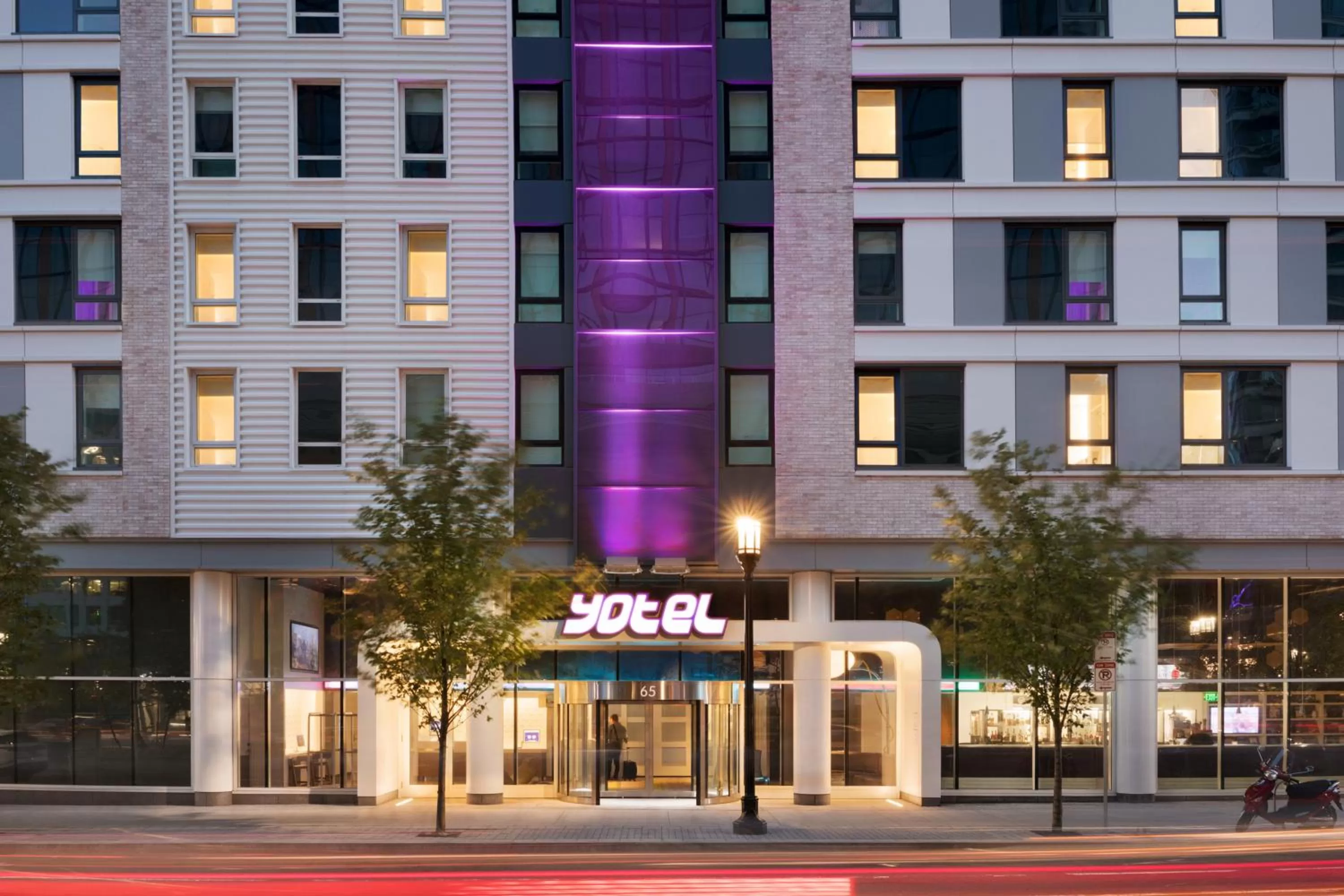 Property building in YOTEL Boston