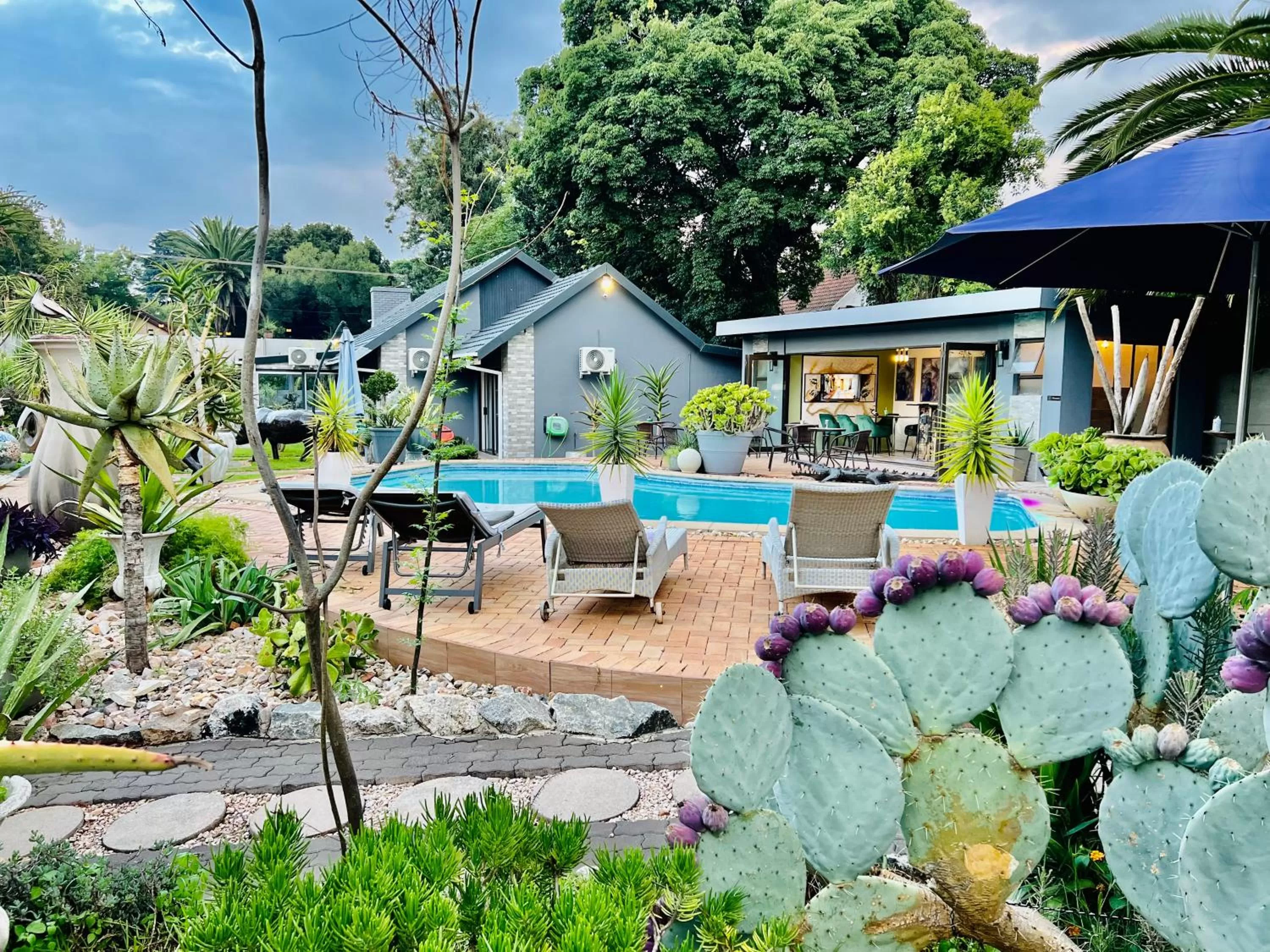 Garden, Swimming Pool in 24 On Basil Inventive suites