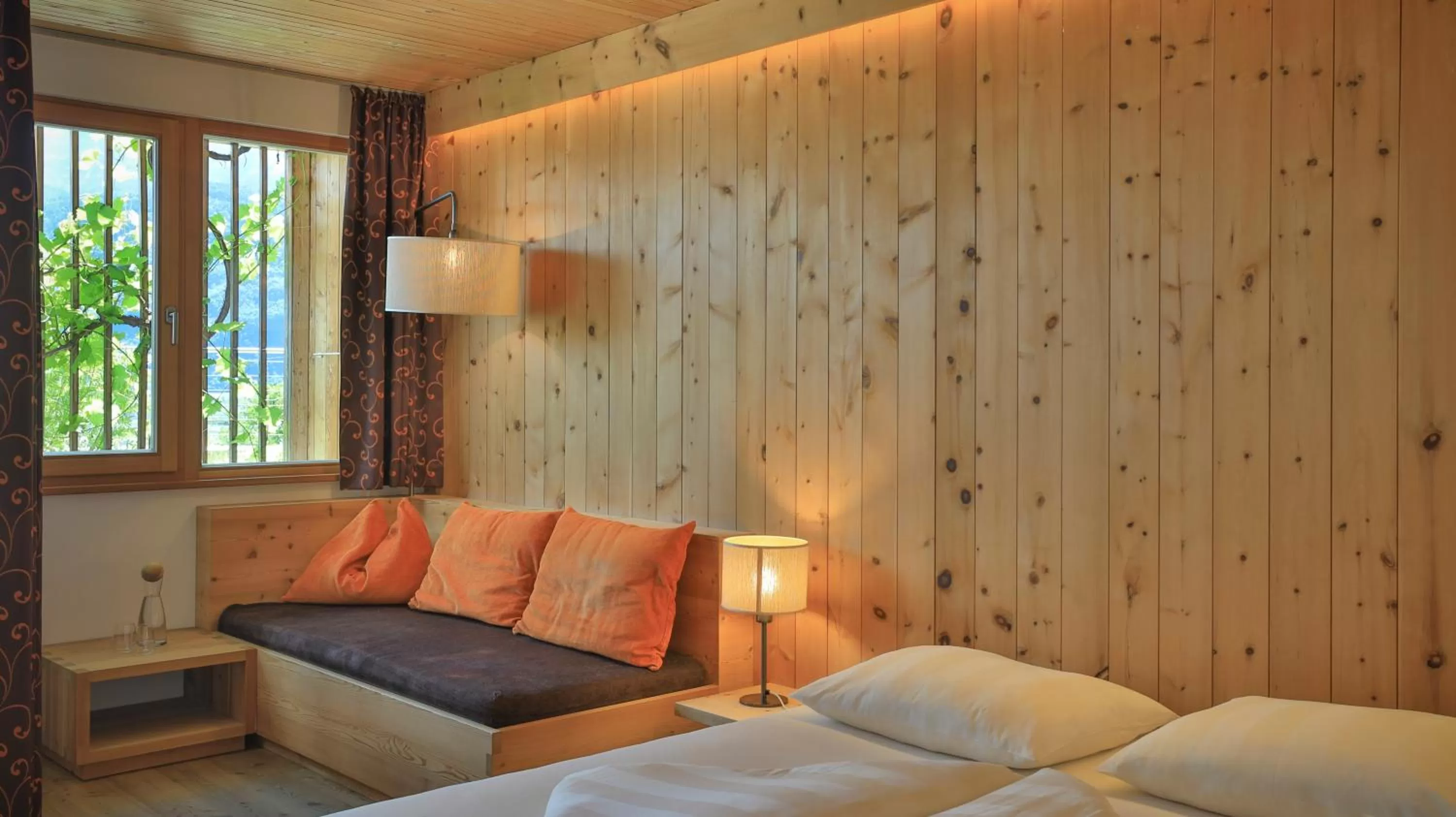 Seating area in Biohotel theiner's garten