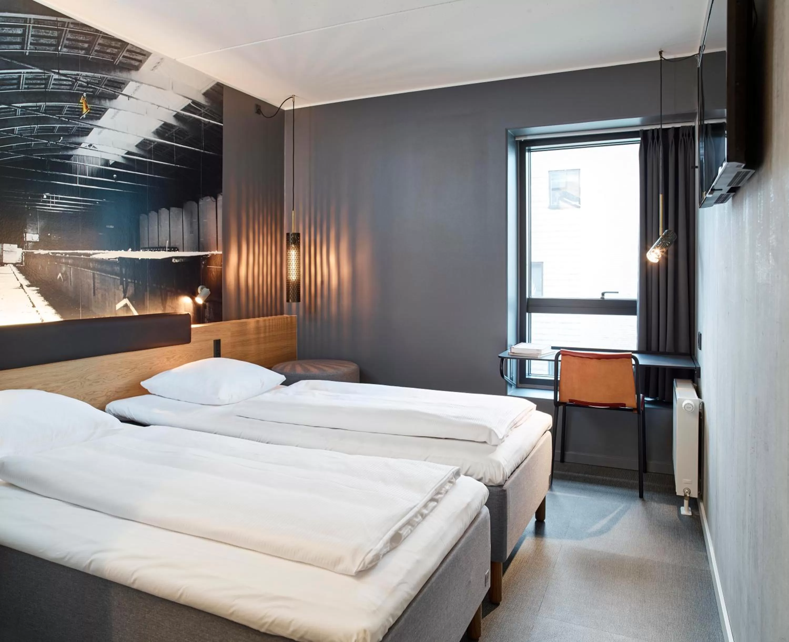 Standard Twin Room in Zleep Hotel Lyngby
