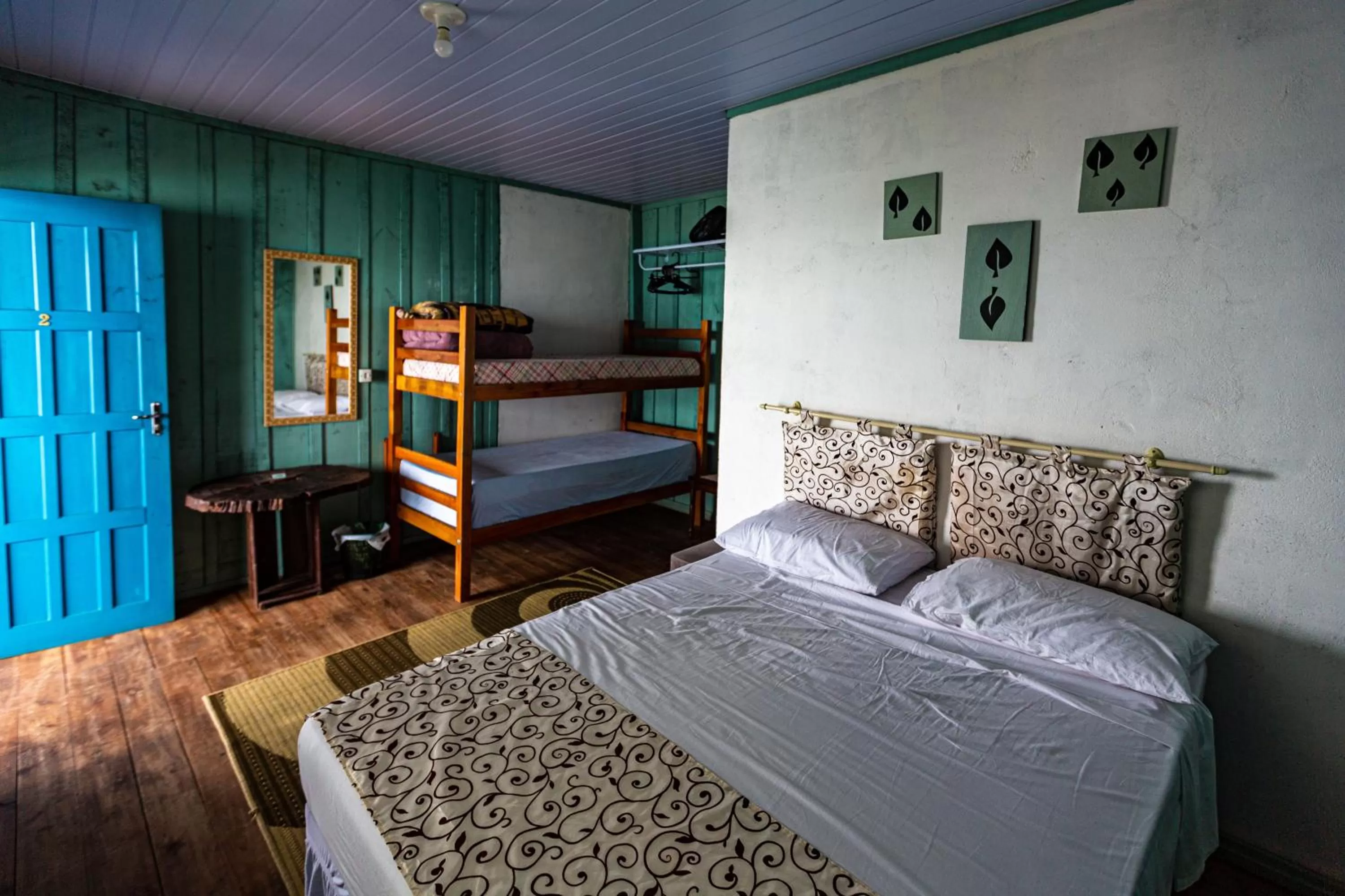 Bedroom, Bunk Bed in Pousada Vida Simples