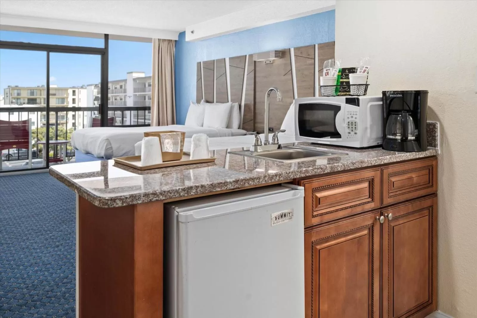 Kitchen or kitchenette in Carousel Resort Hotel and Condominiums