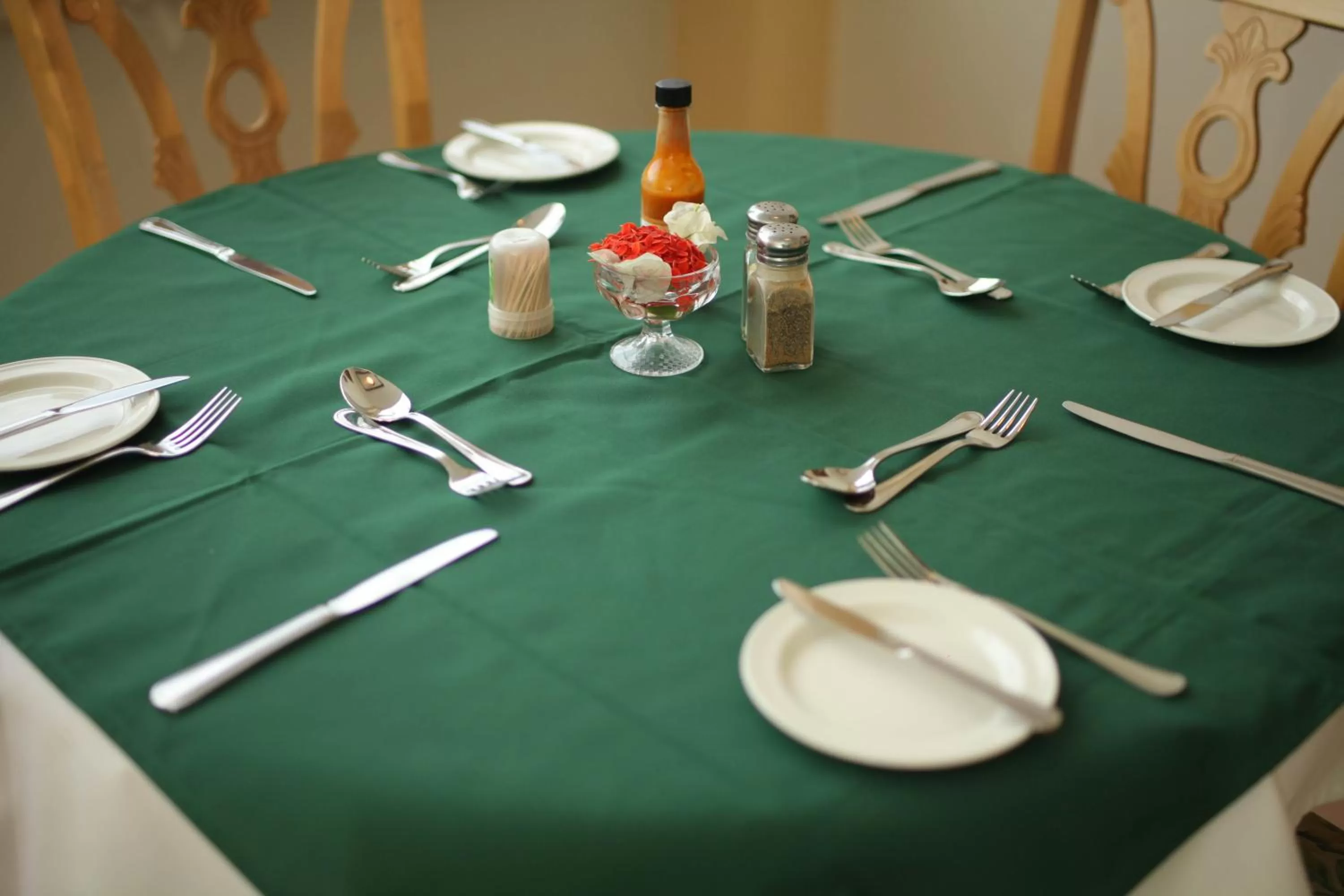 Dining area in Heritage Hotel