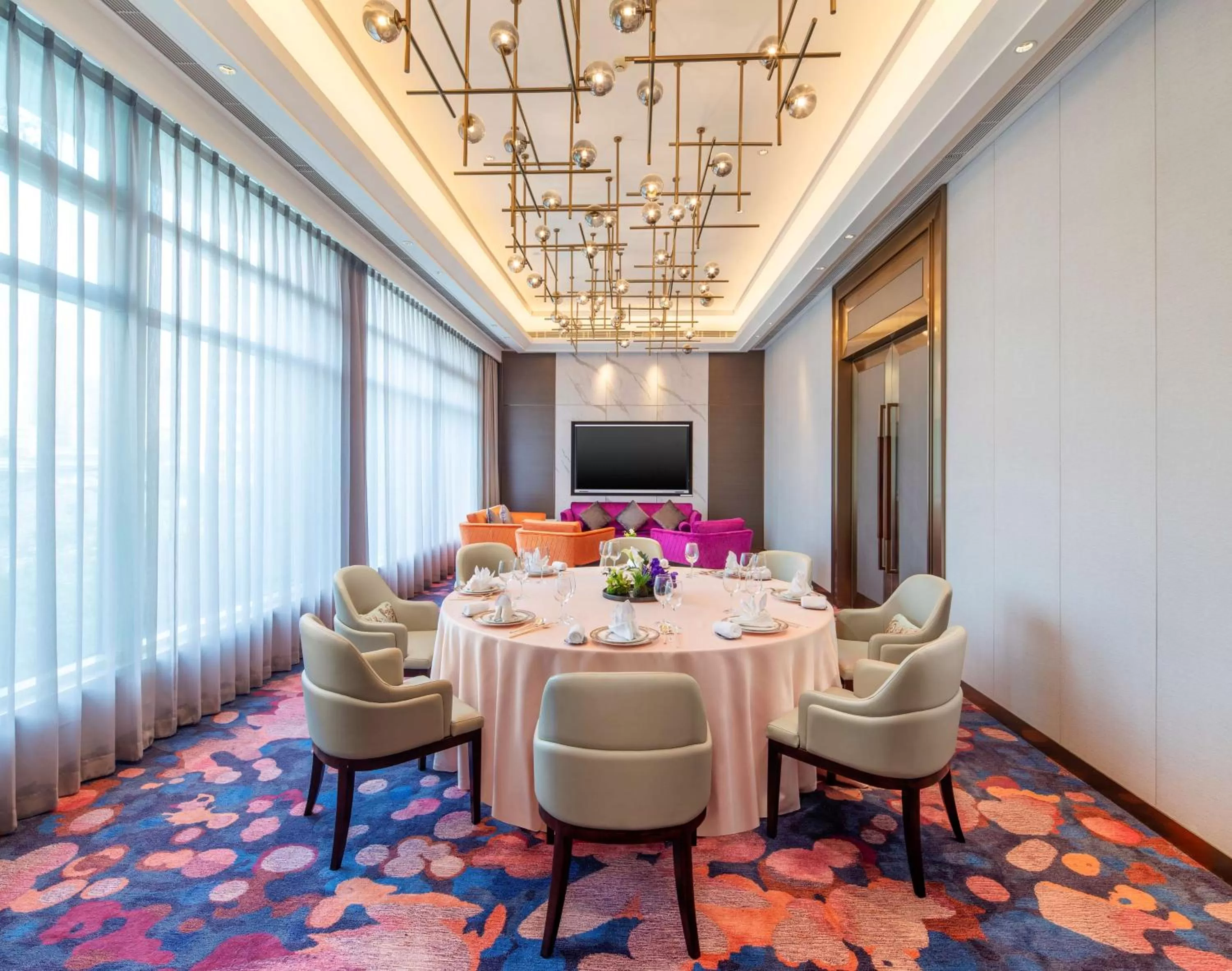 On site in Radisson Collection Hotel, Xing Guo Shanghai