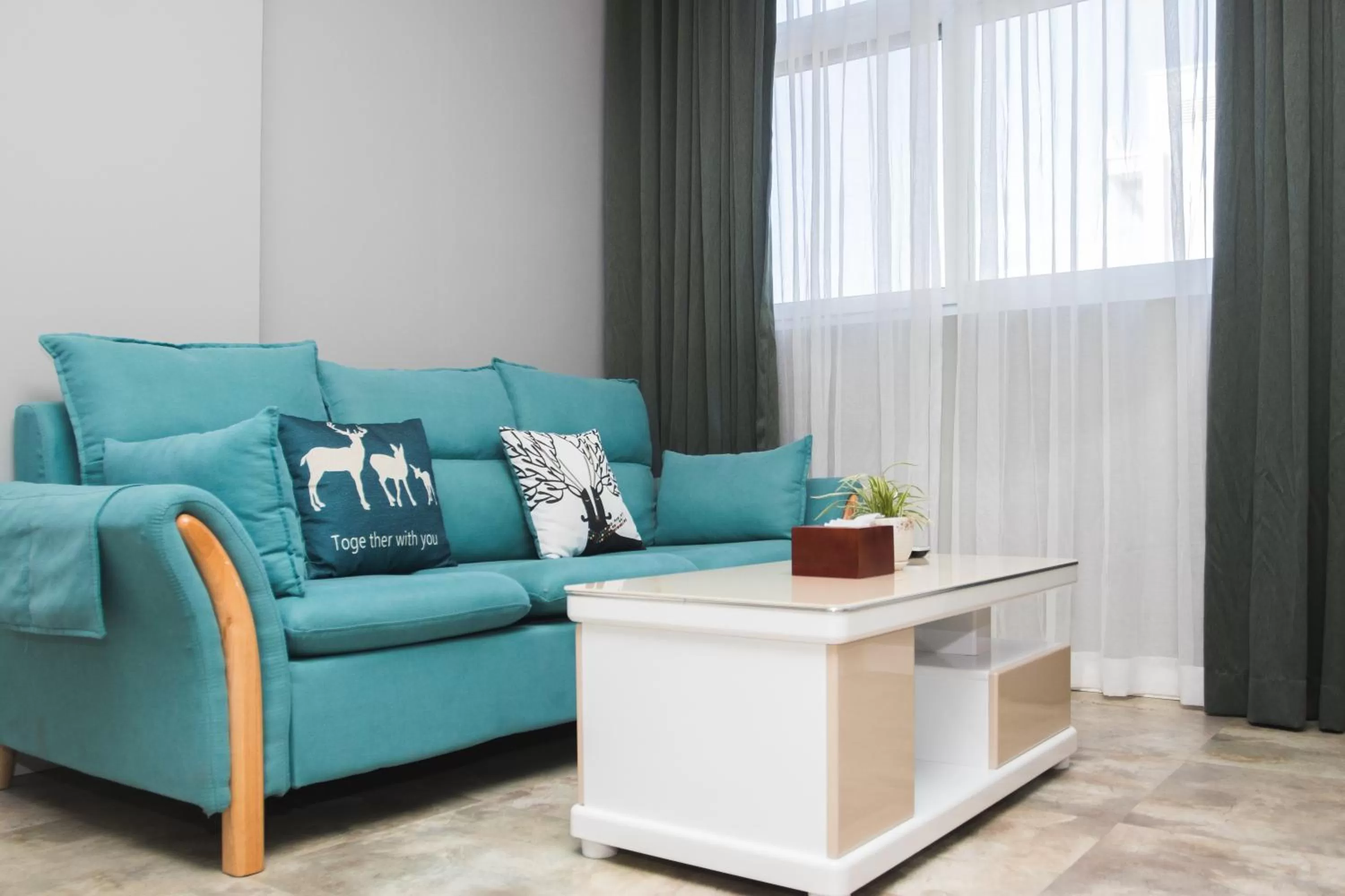 Living room in Cambodian Country Club