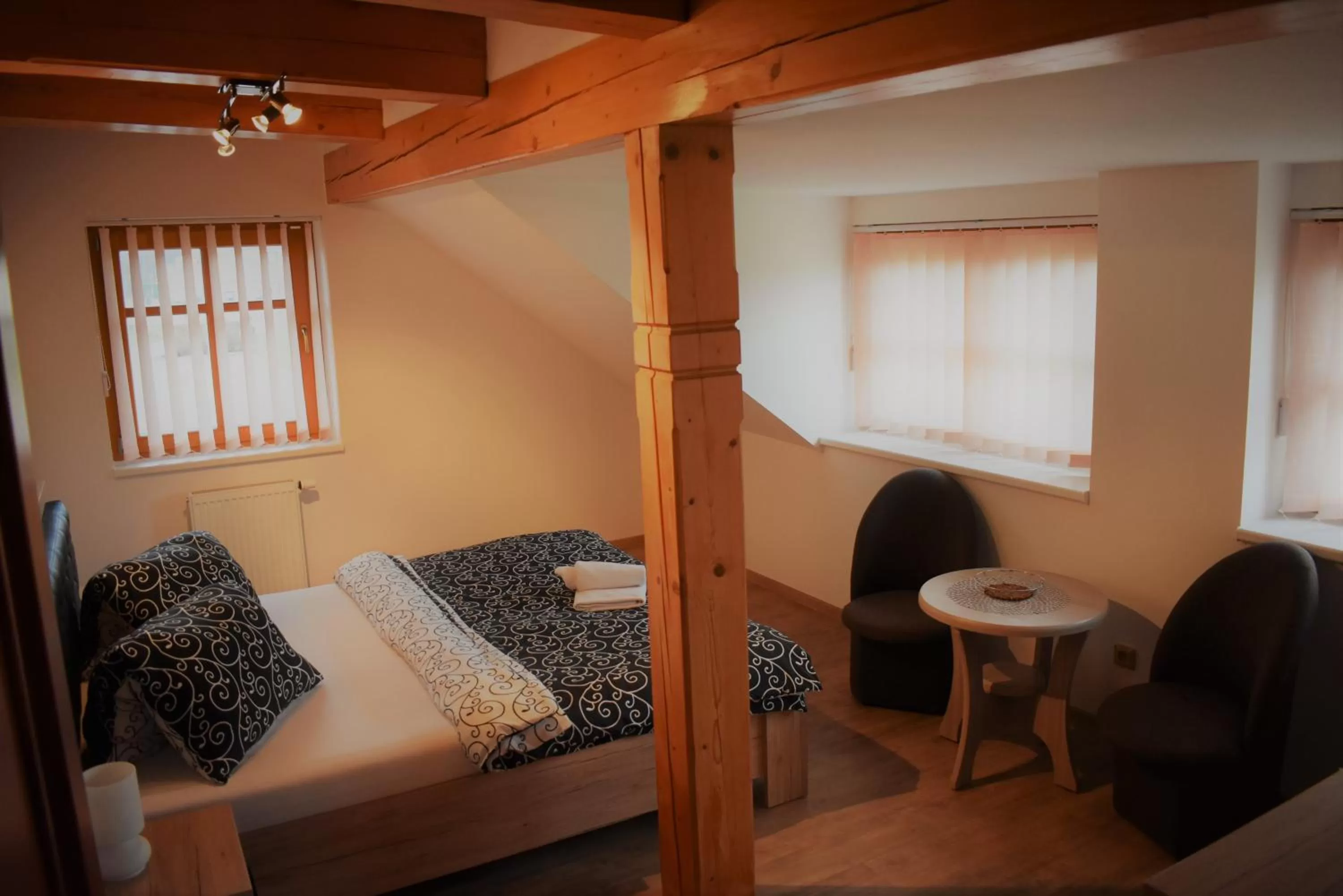 Bed in Motel Roubenka