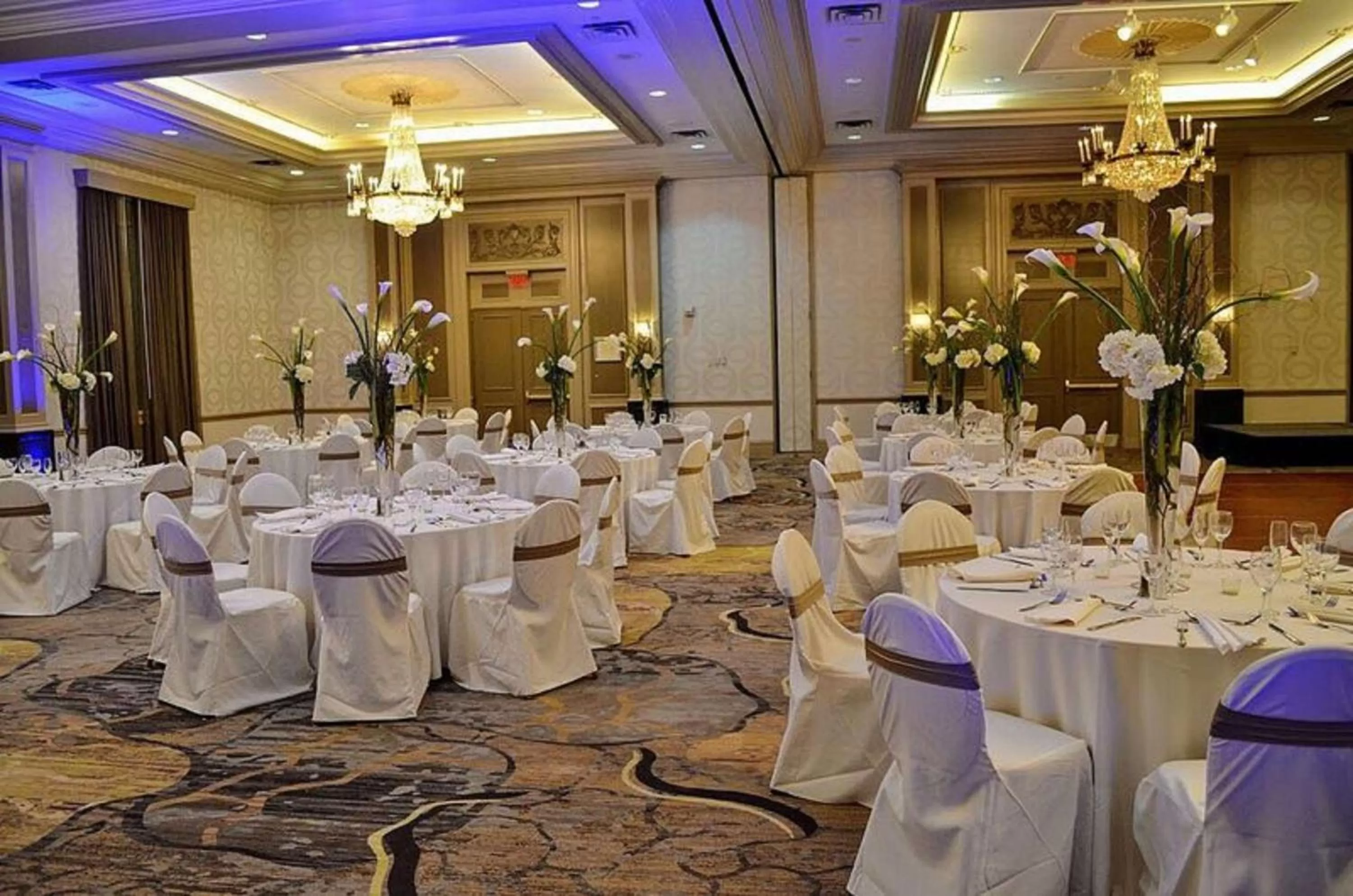Dining area, Banquet Facilities in Hilton Woodcliff Lake