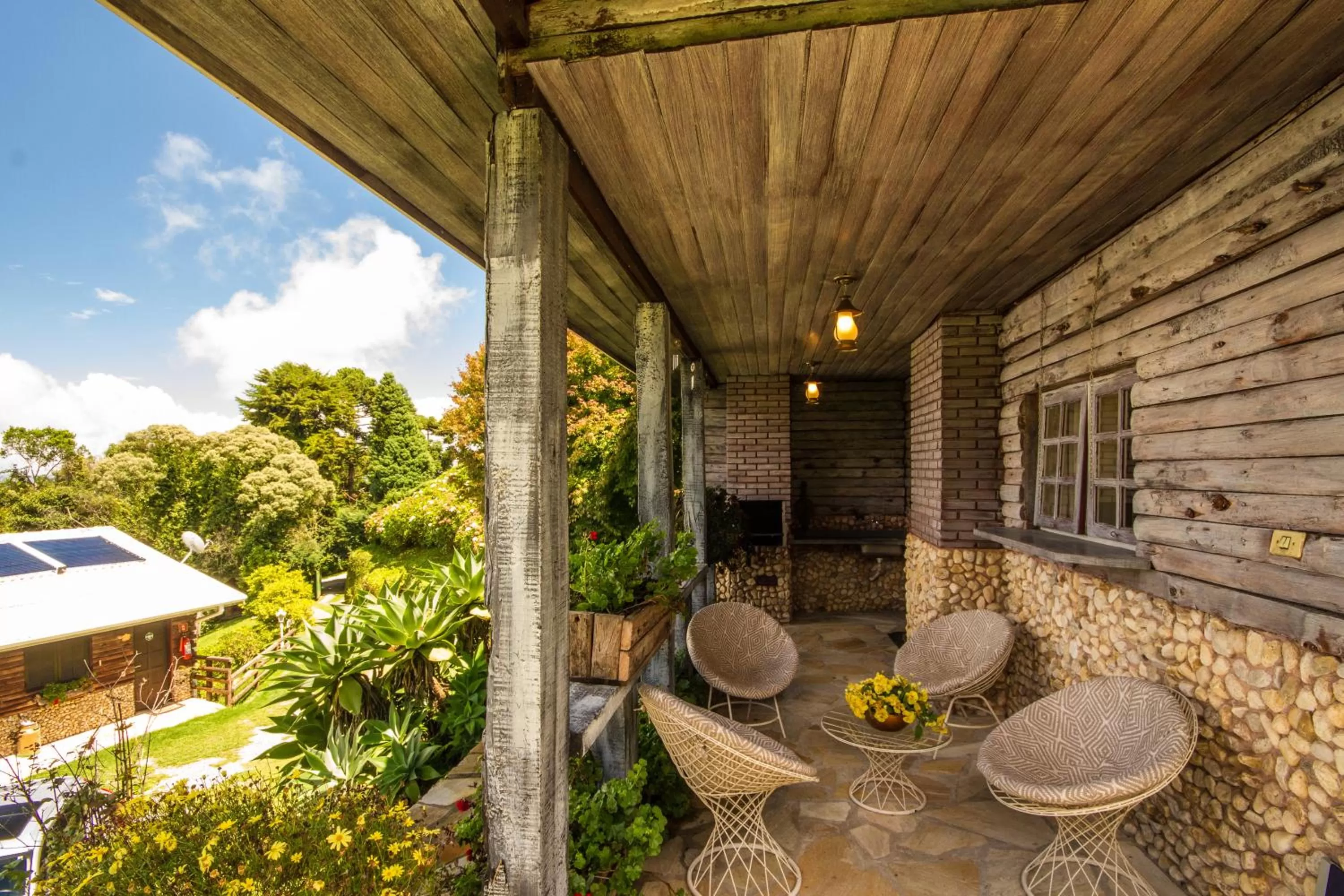 Patio in Pousada Alto Da Boa Vista