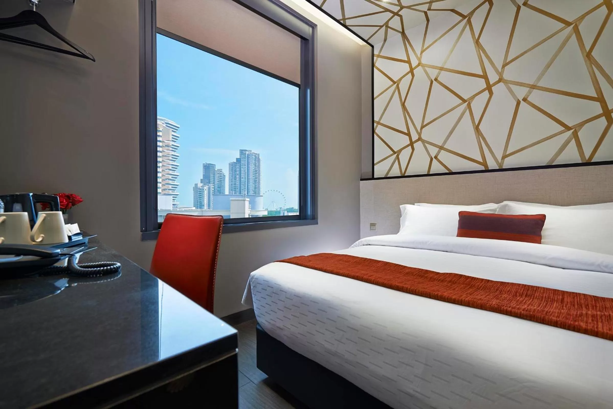 Superior Double Room with City View (Set Breakfast) in Hotel Boss
